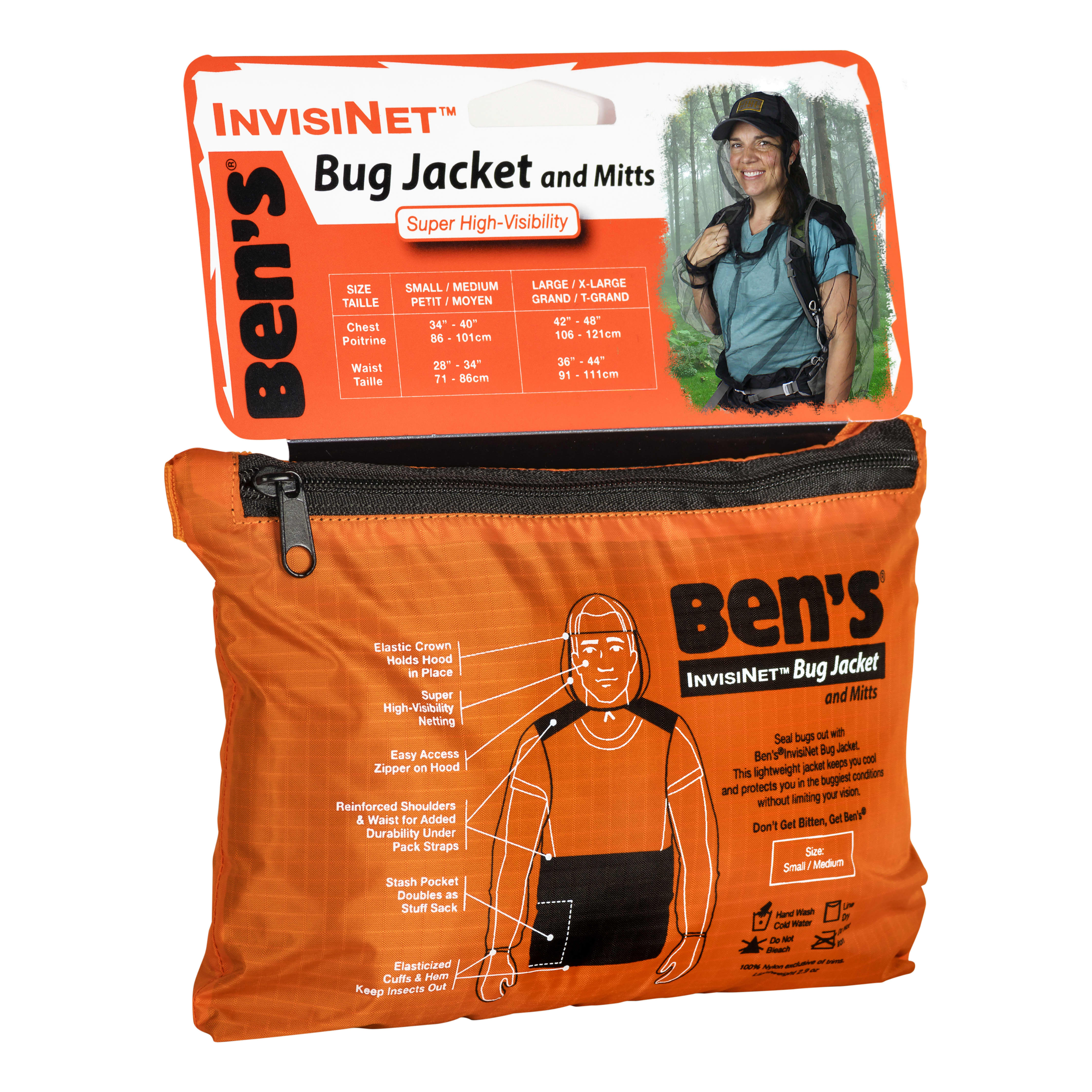 Ben's® InvisiNet Bug Jacket & Mittens
