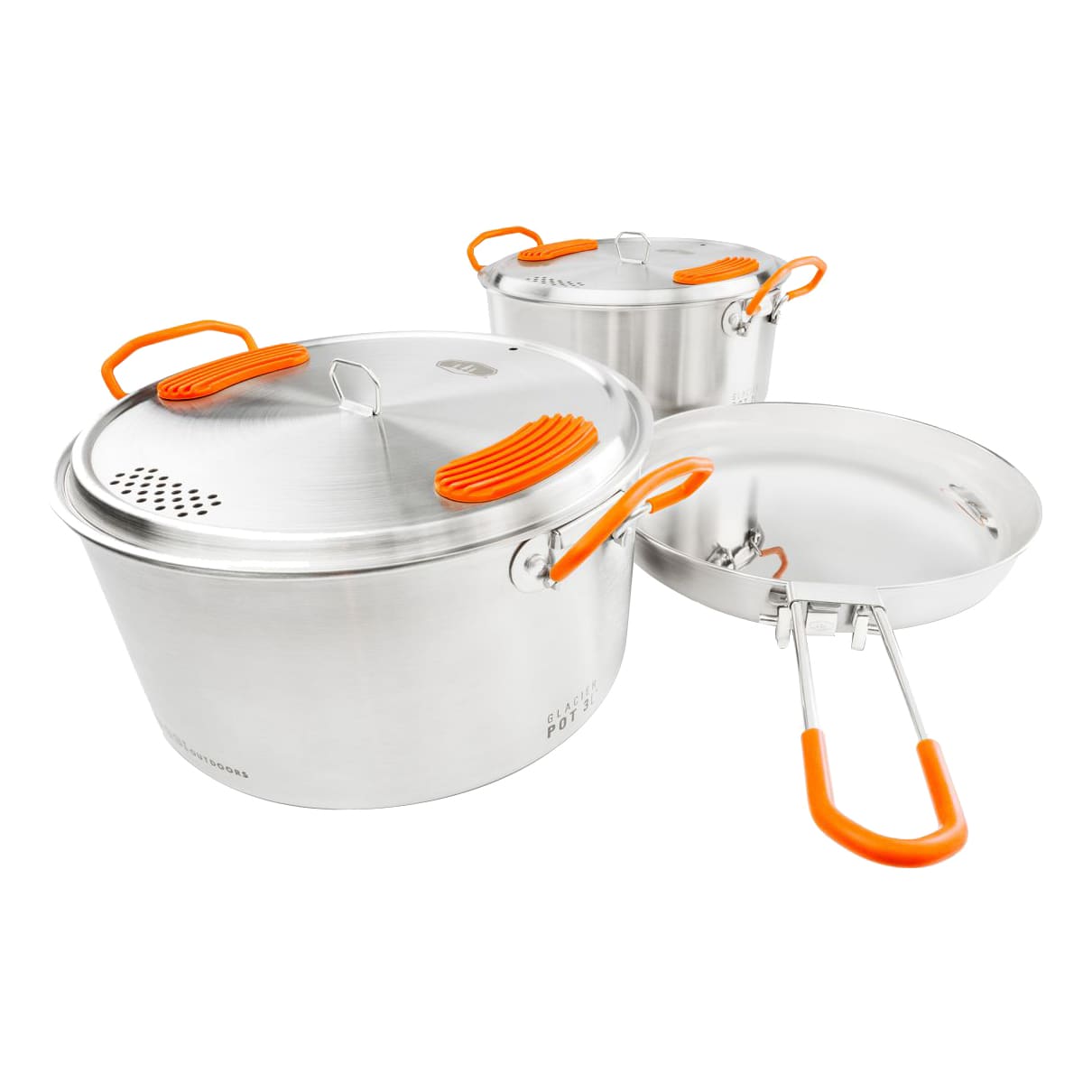 GSI Outdoors Stainless Base Camper Medium Cookset