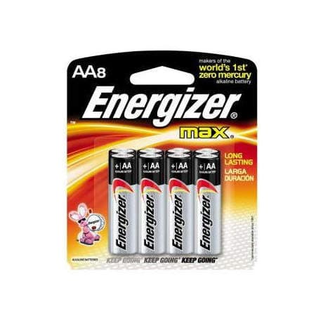Energizer® MAX Alkaline Batteries - AA 8 Pack