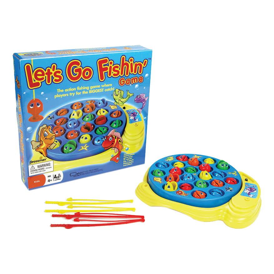 Let's Go Fishin' Game by Pressman - The Original Fast-Action Fishing Game!,  Board Games -  Canada