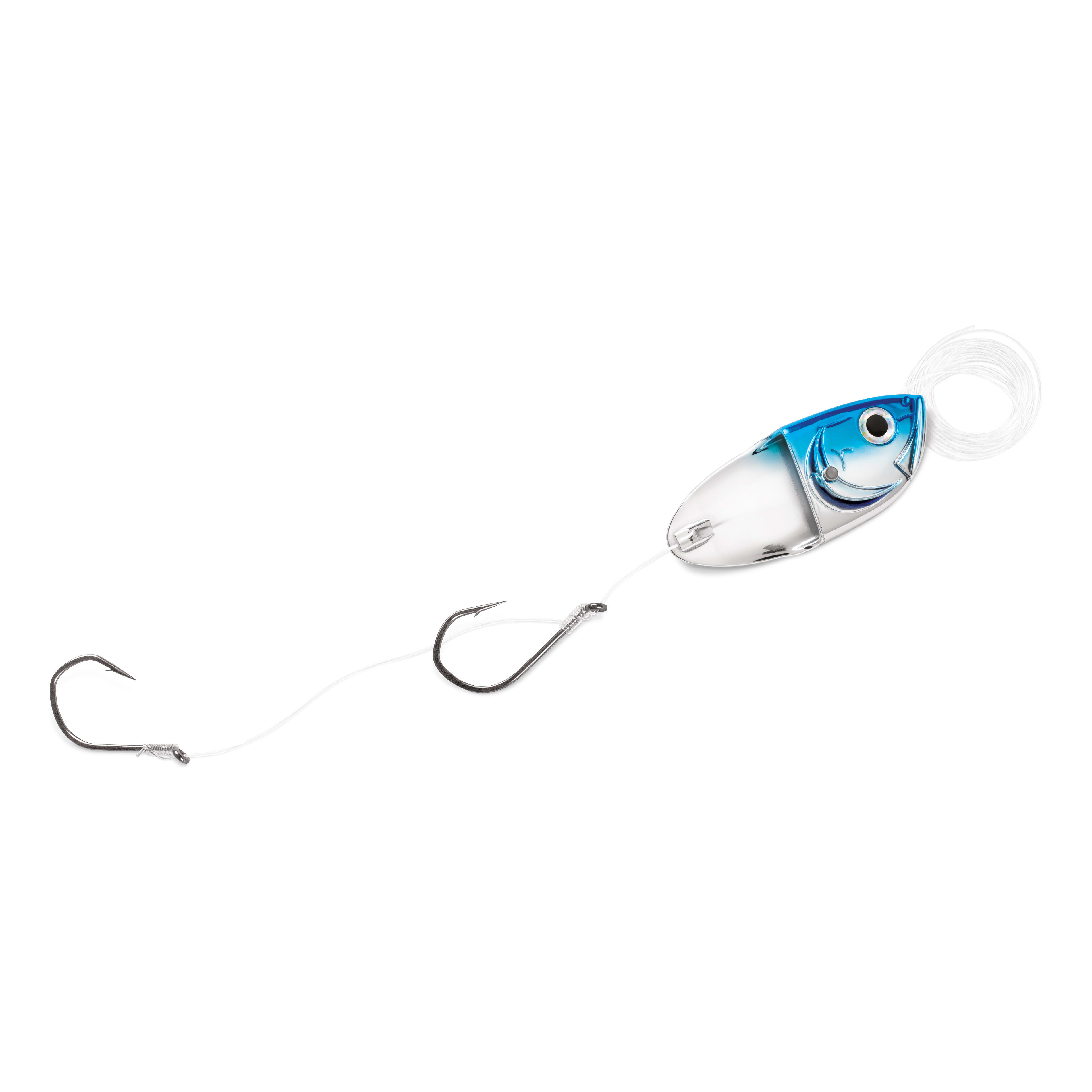 Luhr-Jensen® Rigging Cut Bait Head - Chrome Blue
