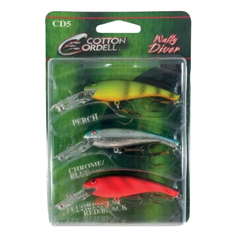 Cotton Cordell® Wally Diver® - 3 Pack