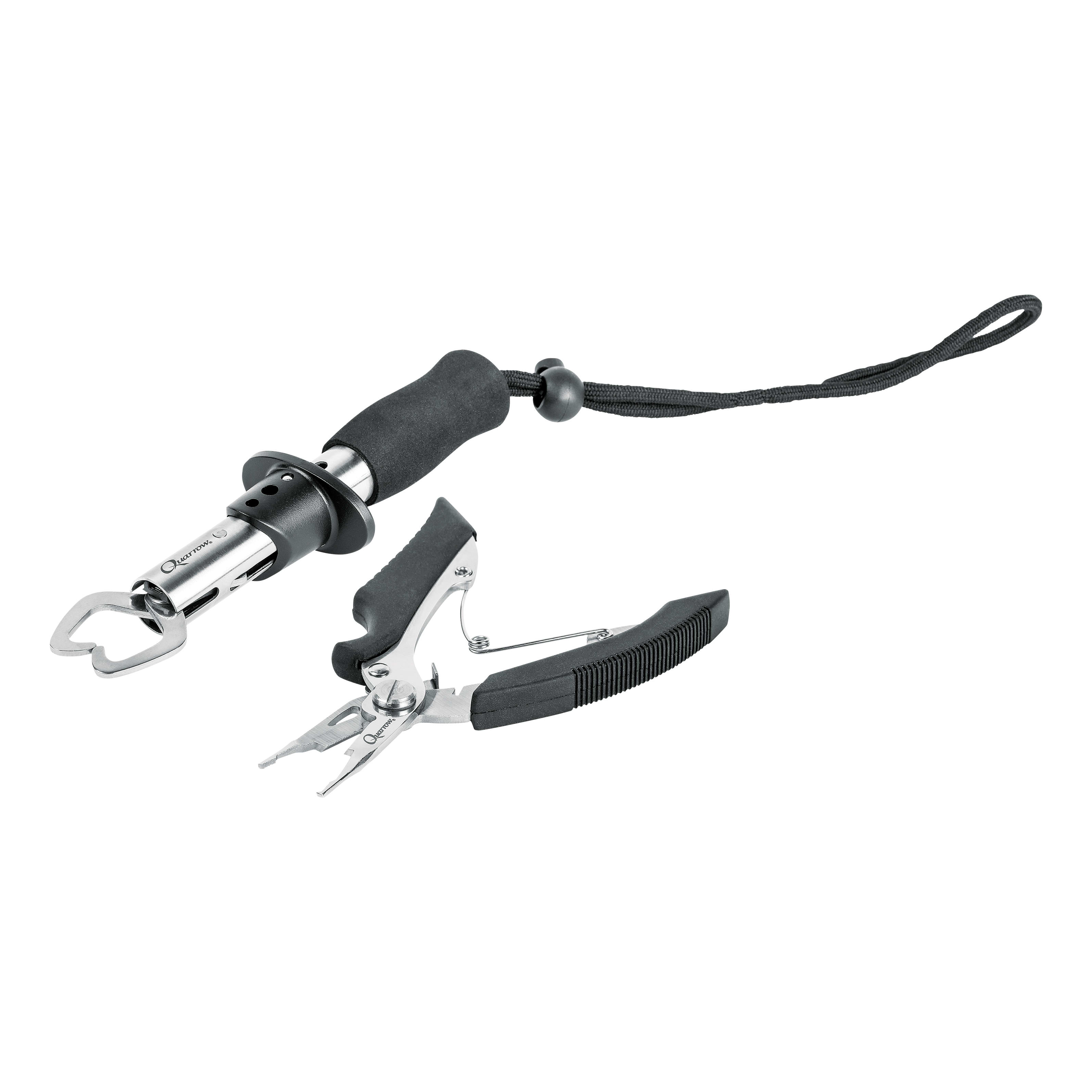 Quarrow Braid Cutter/Split Ring Pliers and Mini Fish Gripper Combo