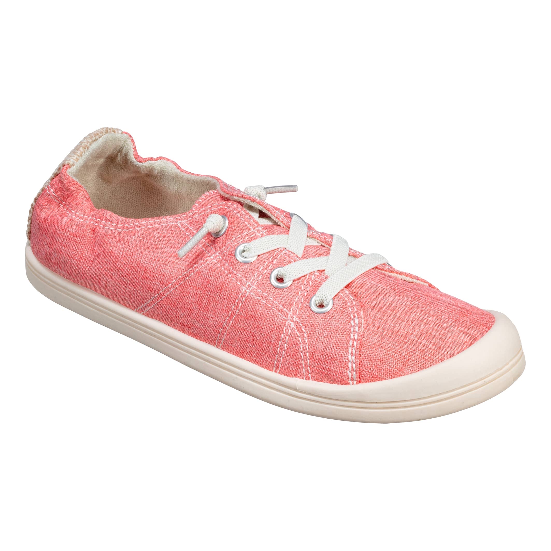 Natural Reflections® Women’s Lindsey Canvas Slip-On Shoes - Coral
