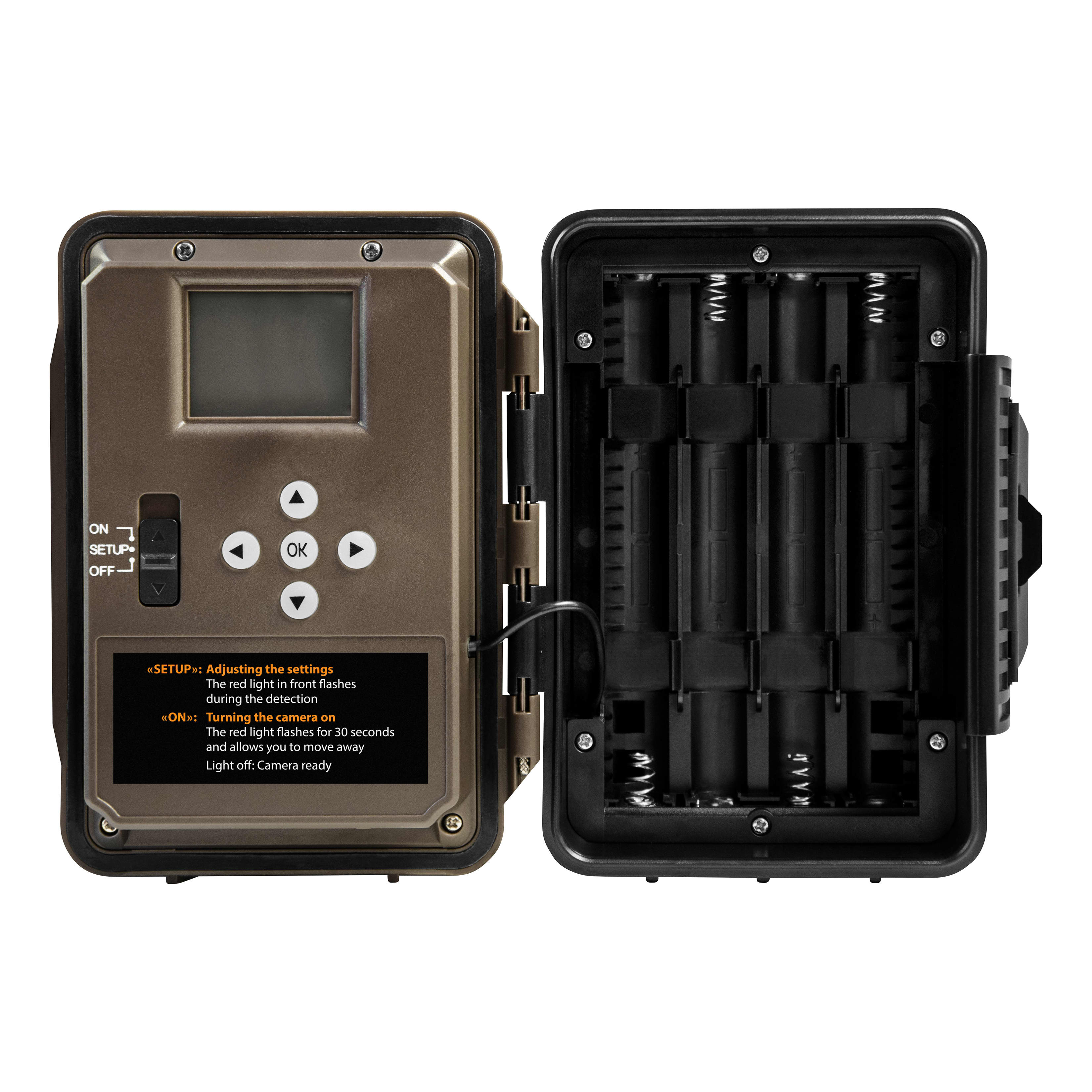 SPYPOINT® FORCE-20 Trail Camera - Inside View