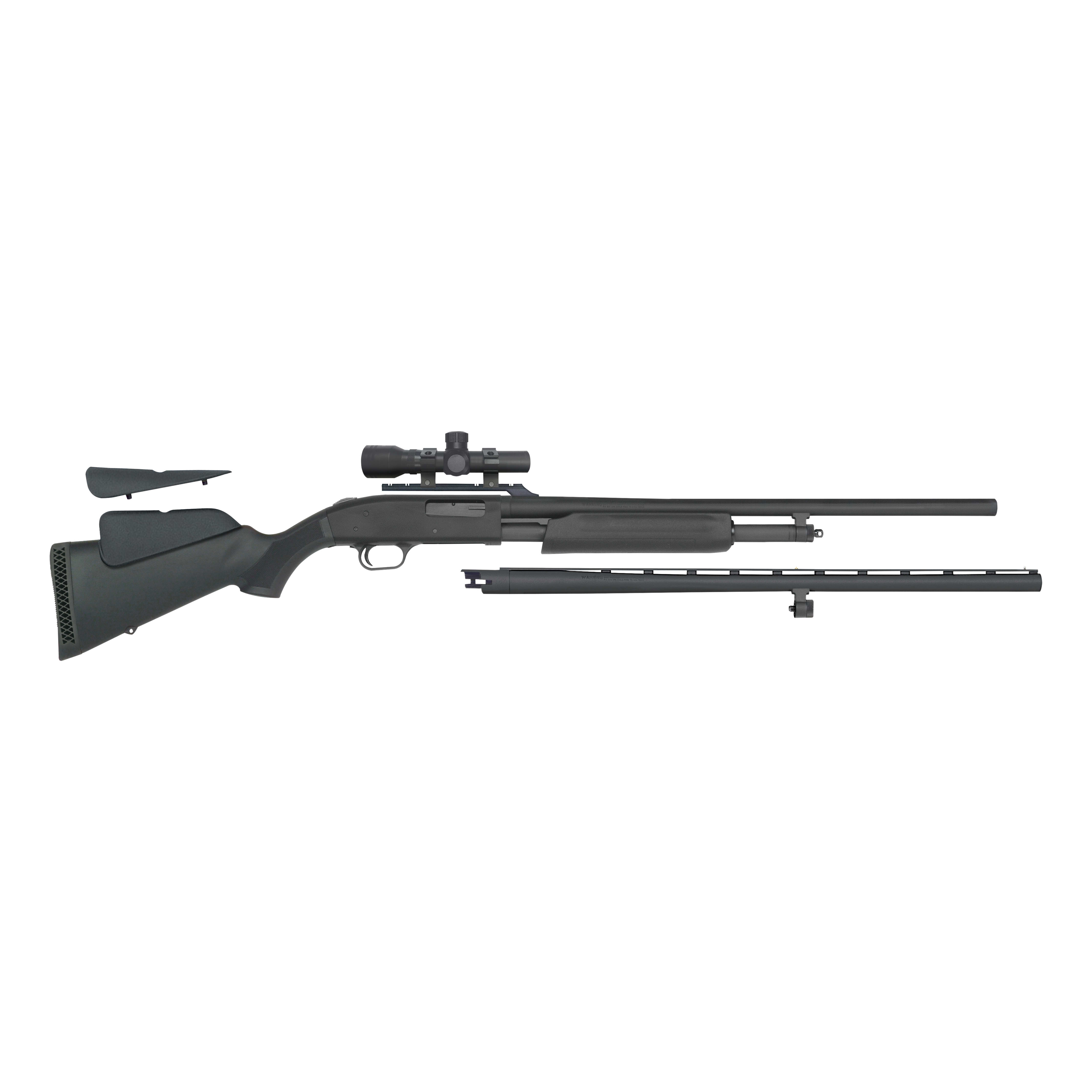 Mossberg® 500 Field/Deer Pump Shotgun Combo