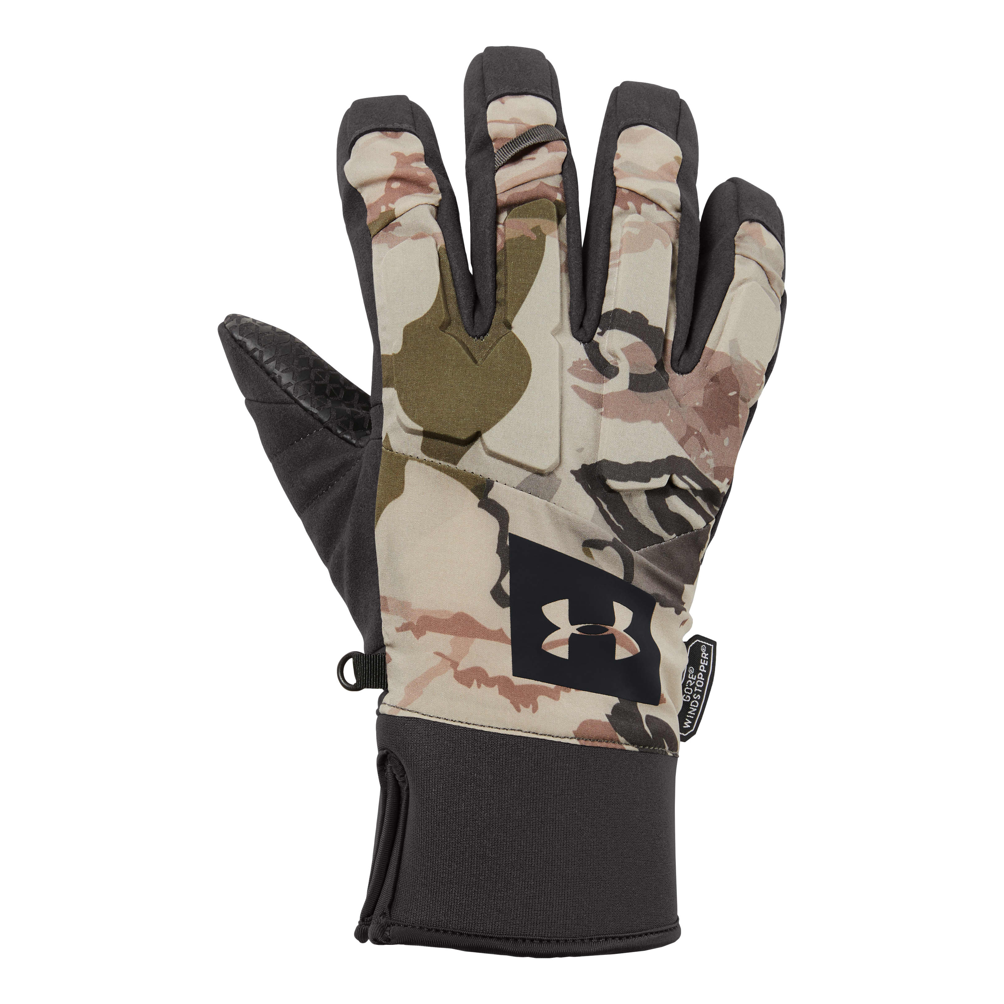 Under Armour® Men’s Mid Season Hunting Gloves - Ridge Reaper Barren/Charcoal
