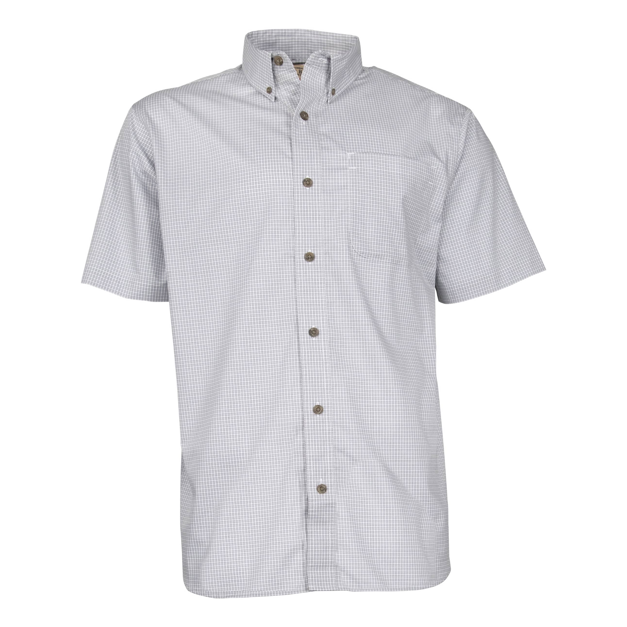 RedHead® Men’s Wrinkle-Free Plaid Shirt - Grey Gingham