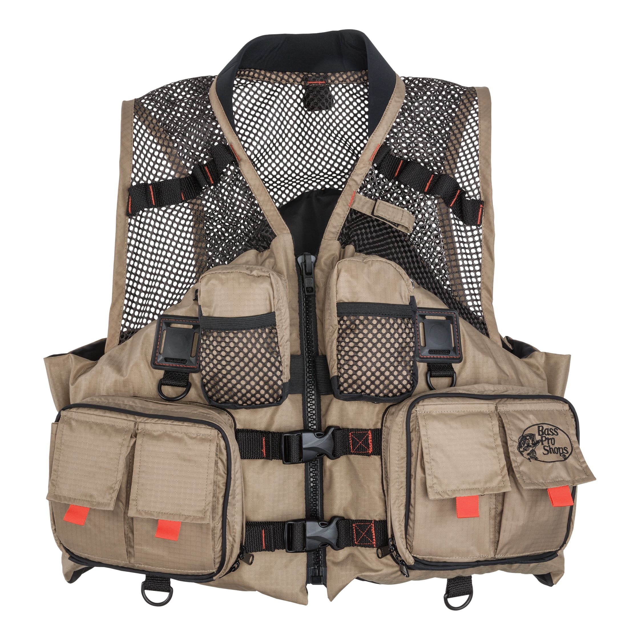 Onyx deluxe mesh fishing life jacket top