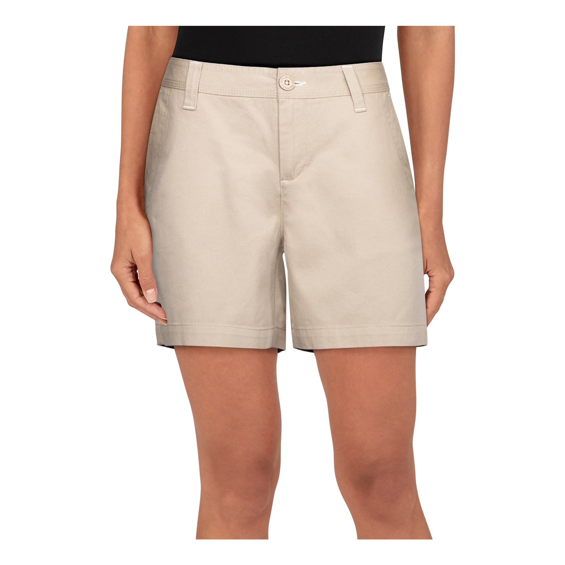 Natural Reflections® Women’s Spring Valley Shorts - White Pepper