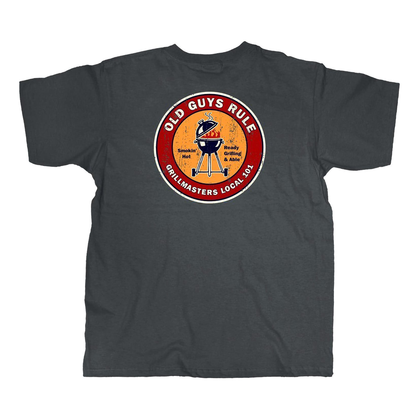 Old Guys Rule Men s Grillmasters Local Short Sleeve T Shirt