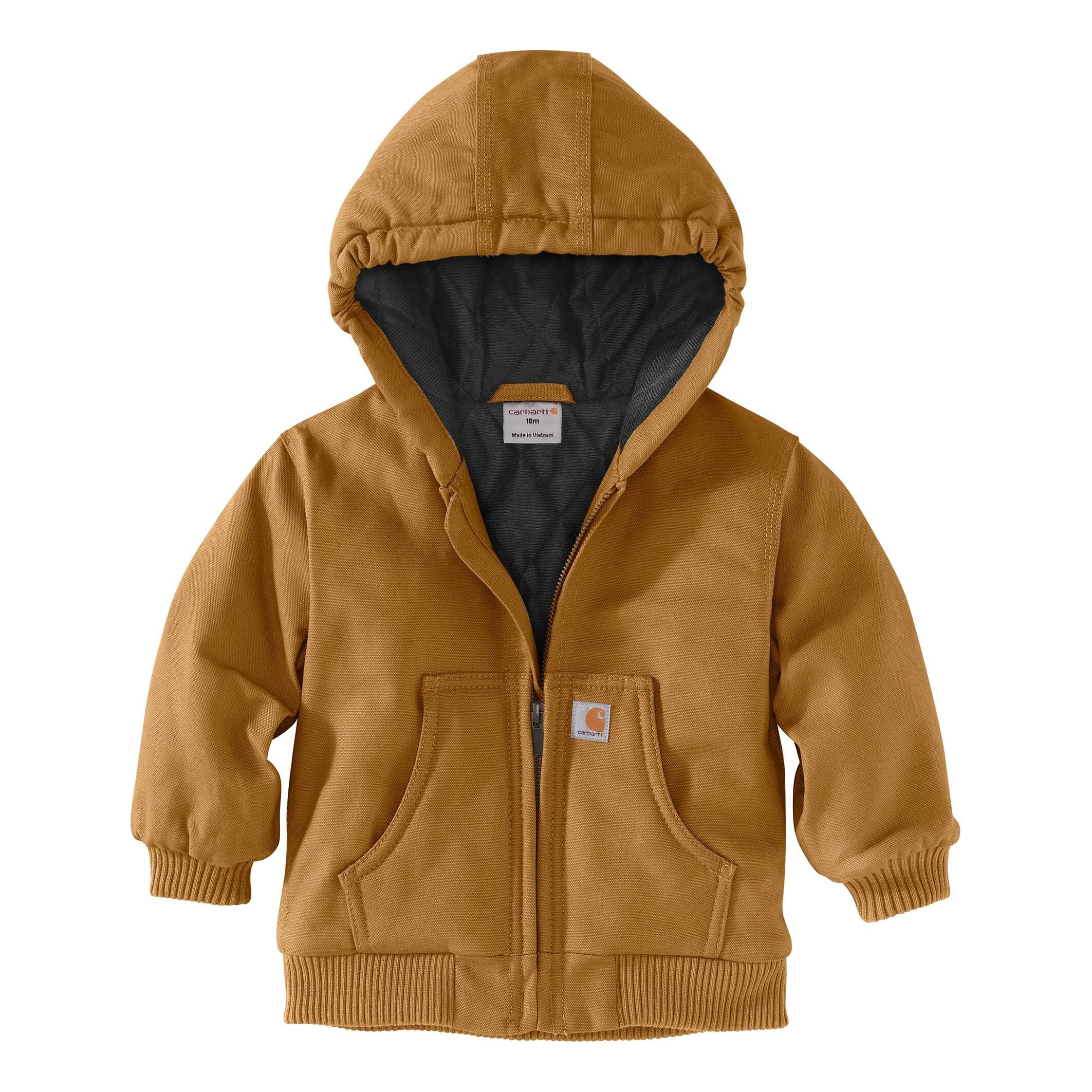 Carhartt® Infants'/Toddlers' Active Flannel Quilt-Lined Jacket