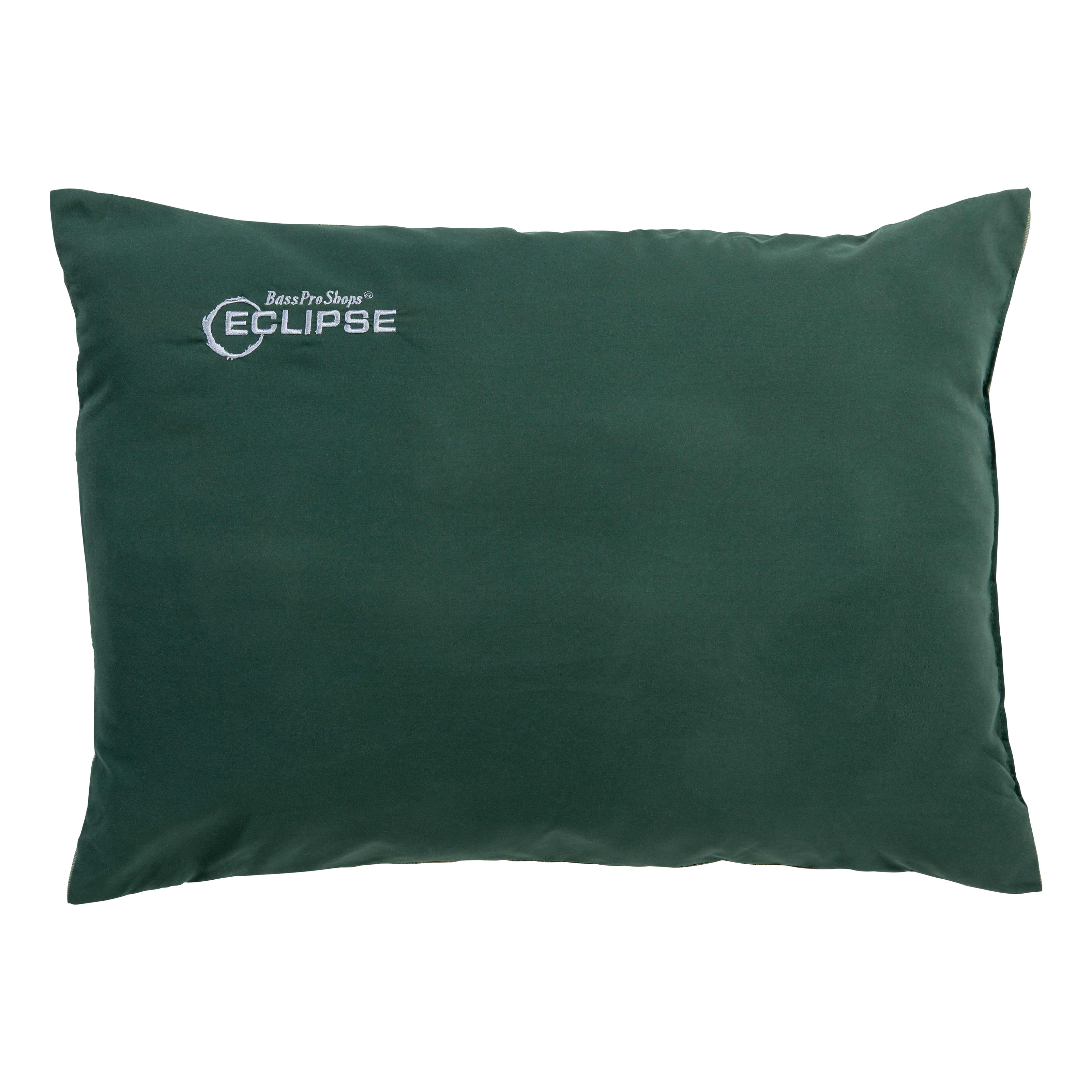 Bass Pro Shops® Eclipse™ Deluxe Camp Pillow - Hunter Green