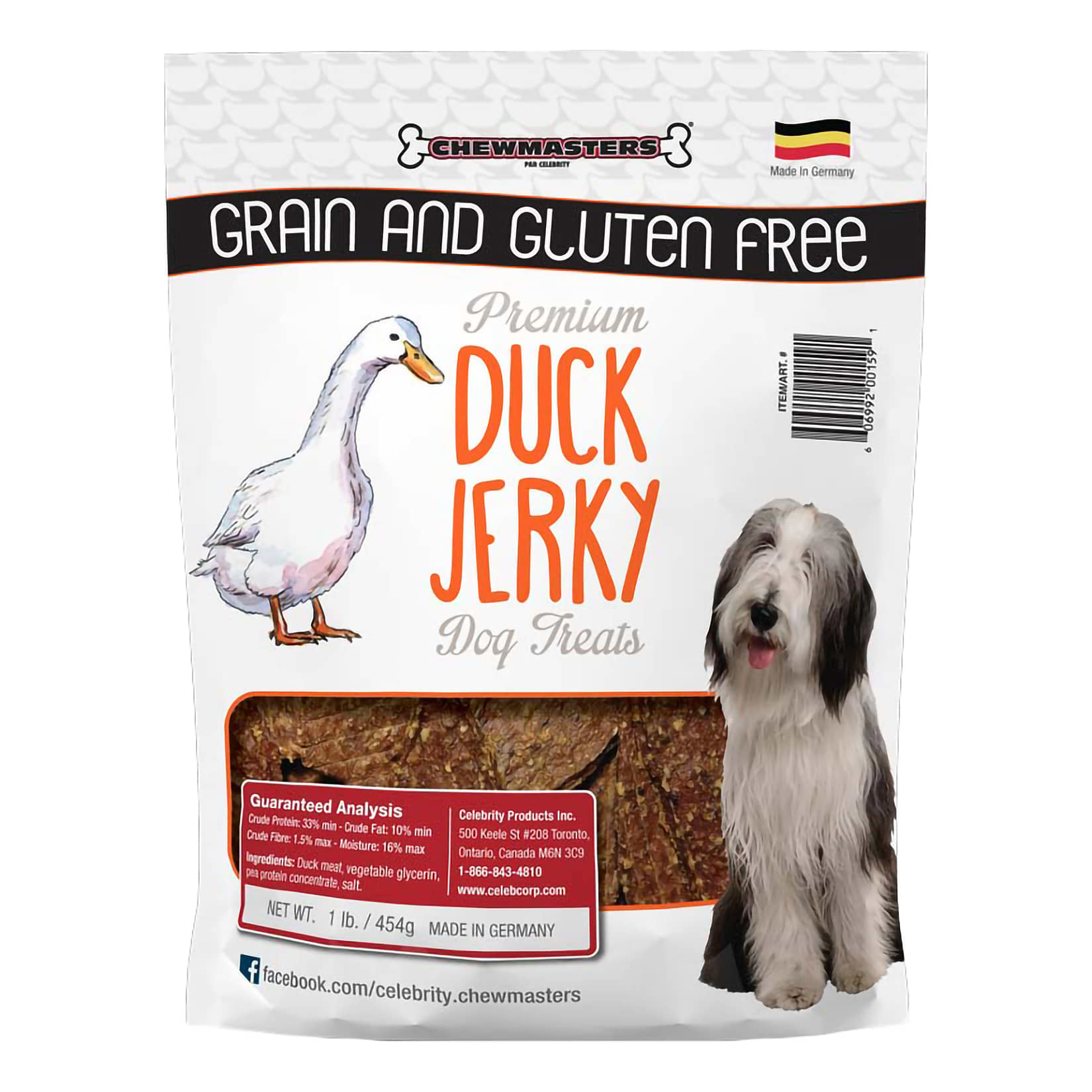 Chewmasters Premium Duck Jerky