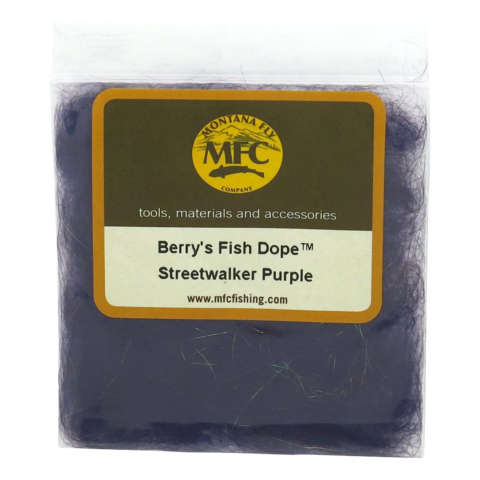 Montana Fly Company Berry’s Fish Dope Dubbing - Streetwalker Purple