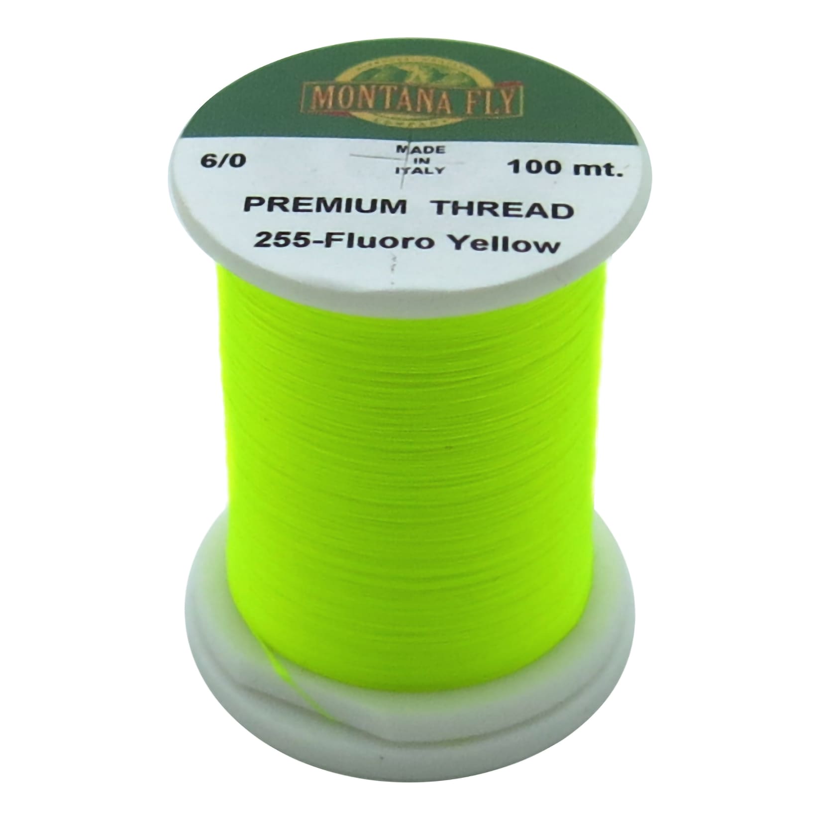 Montana Fly Company Fly Tying Thread - 6/0 - Fluorescent Yellow