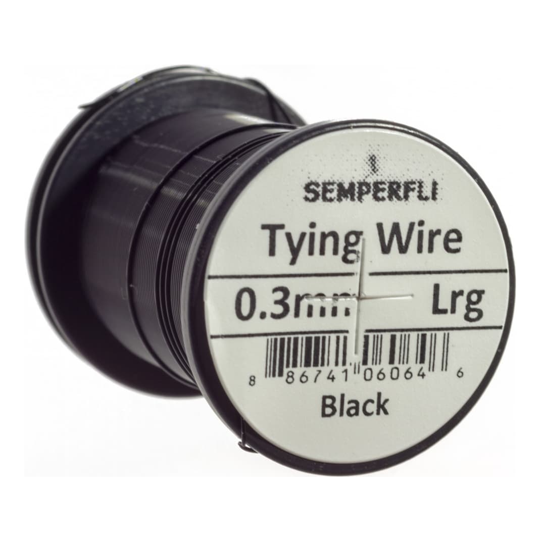 Semperfli 0.3mm Wire - Black