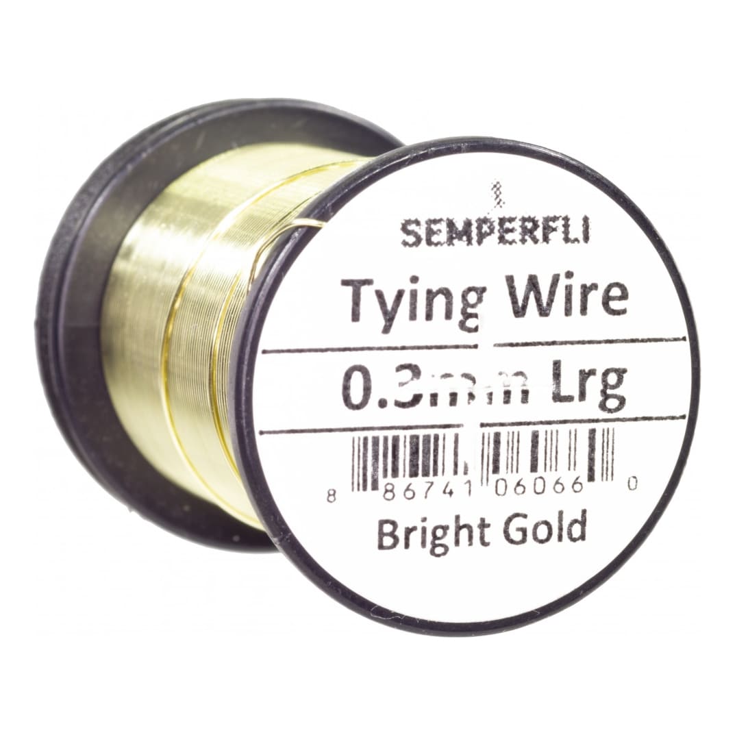 Semperfli 0.3mm Wire - Bright Gold