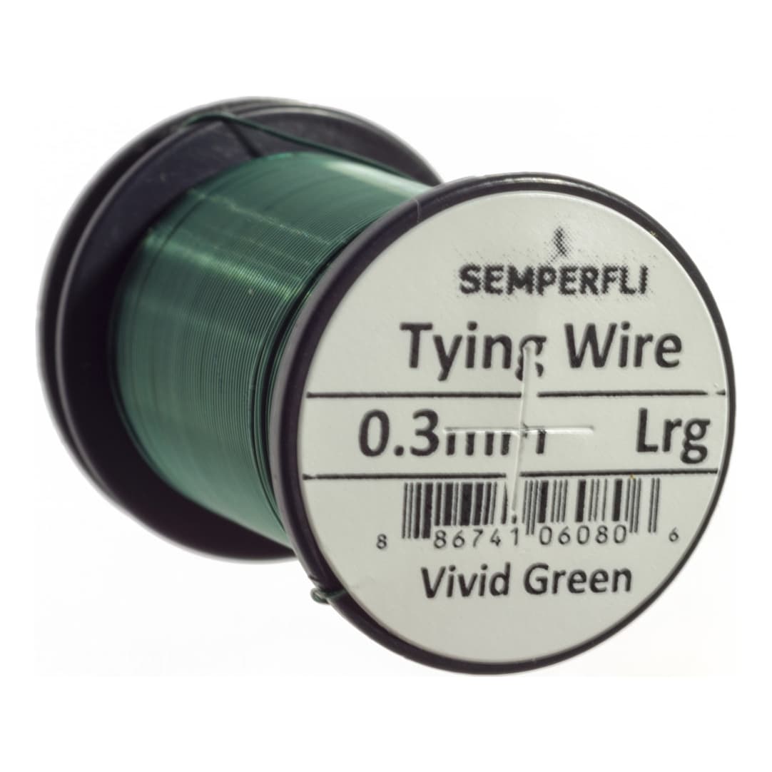 Semperfli 0.3mm Wire - Vivid Green