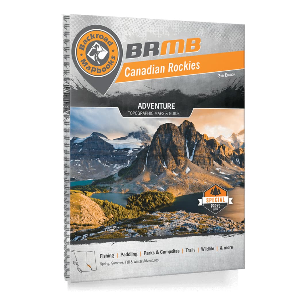 Backroad Mapbook Canadian Rockies Book