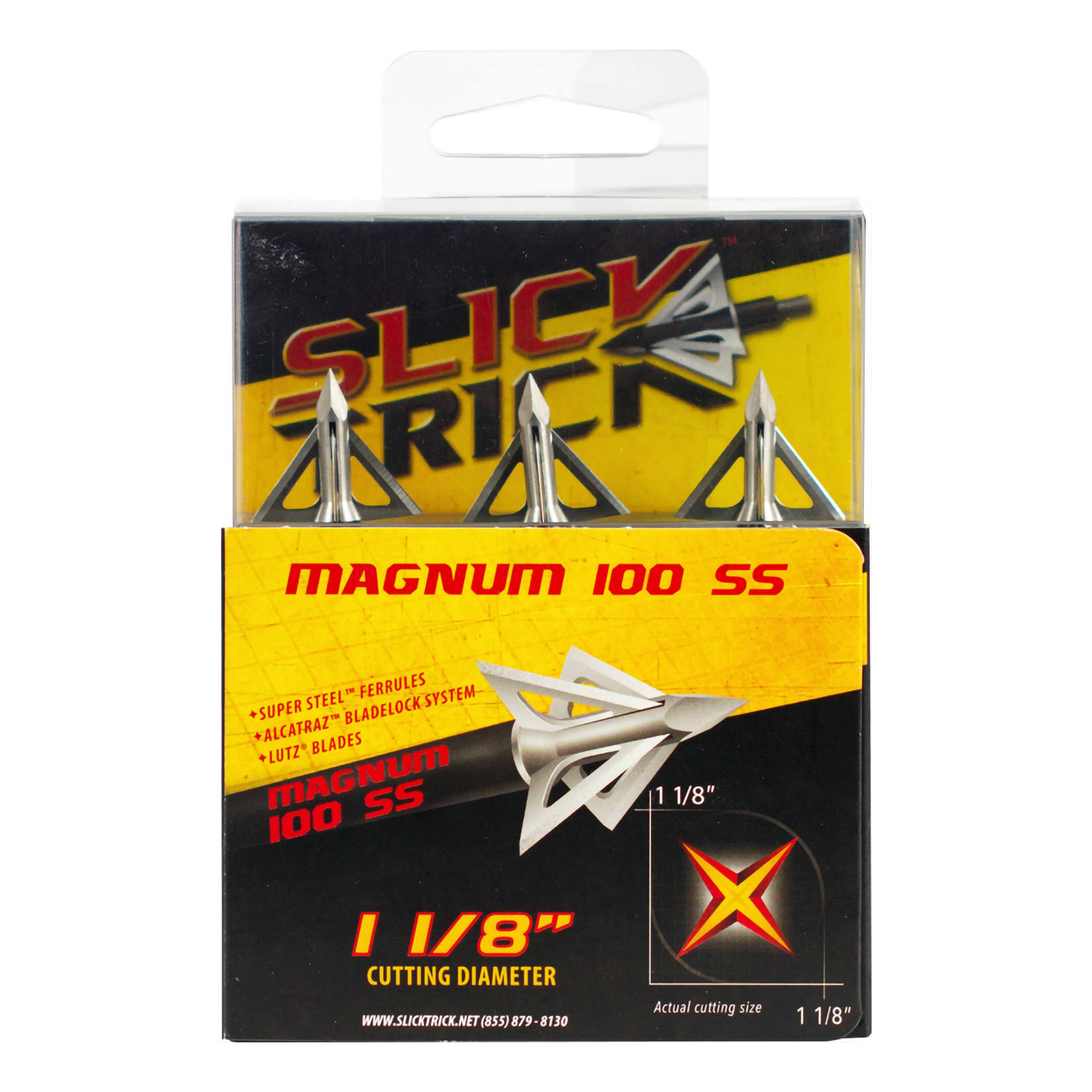 Slick Trick Magnum Stainless Steel Broadhead – 3-Pack