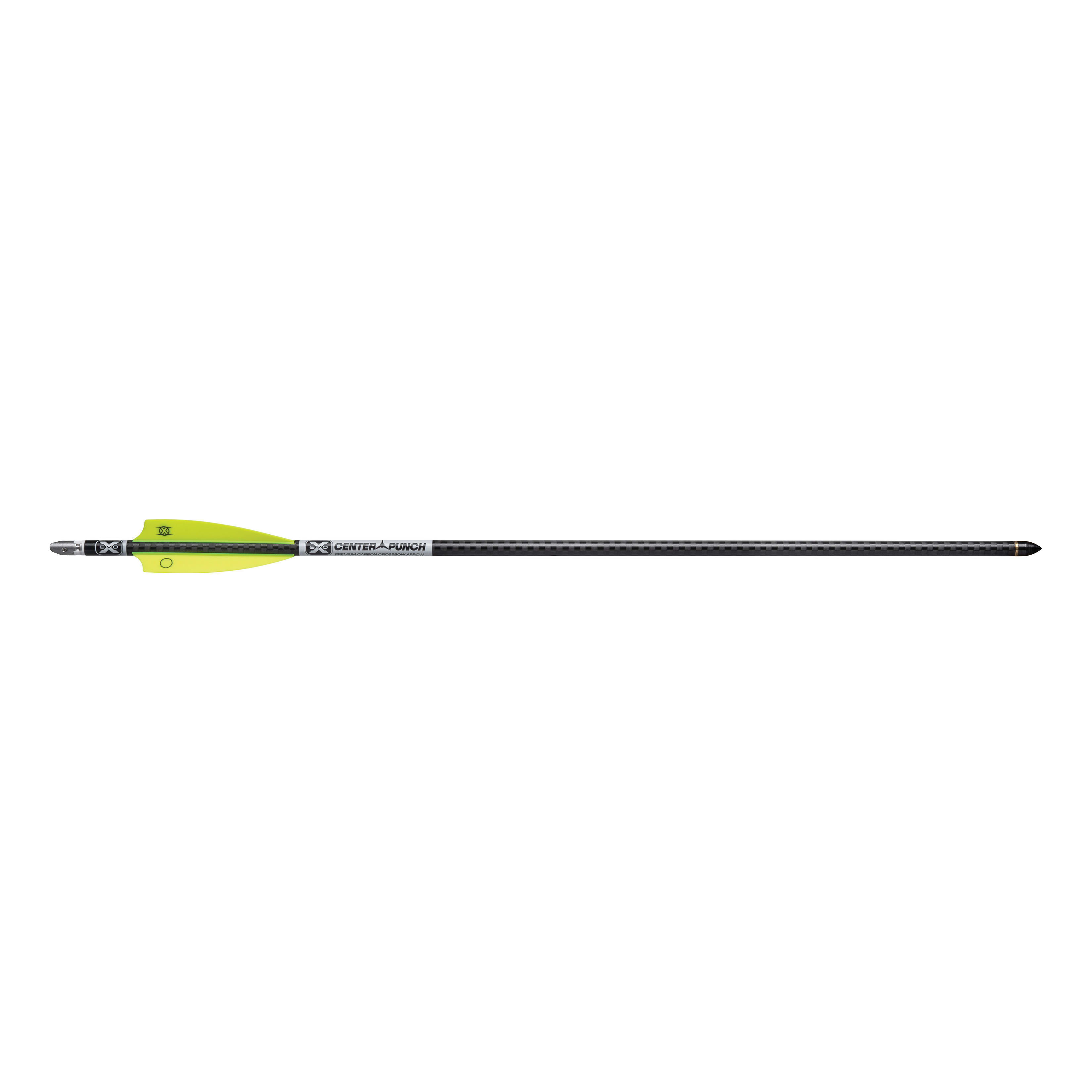 Evo-X Centerpunch Premium Carbon Crossbow Arrows – 6-Pack