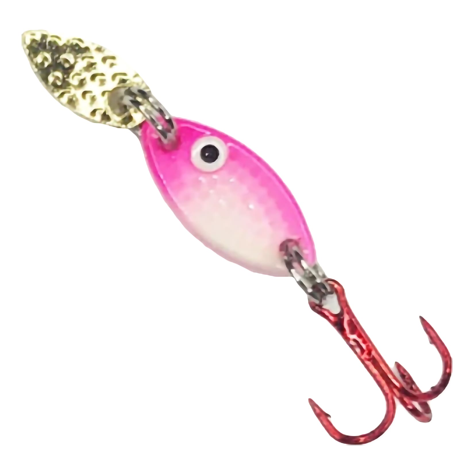 PK Predator Tungsten Flash Fishing Spoon - Pink Pearl Glow,PK Predator Tungsten Flash Fishing Spoon - Pink Pearl Glow