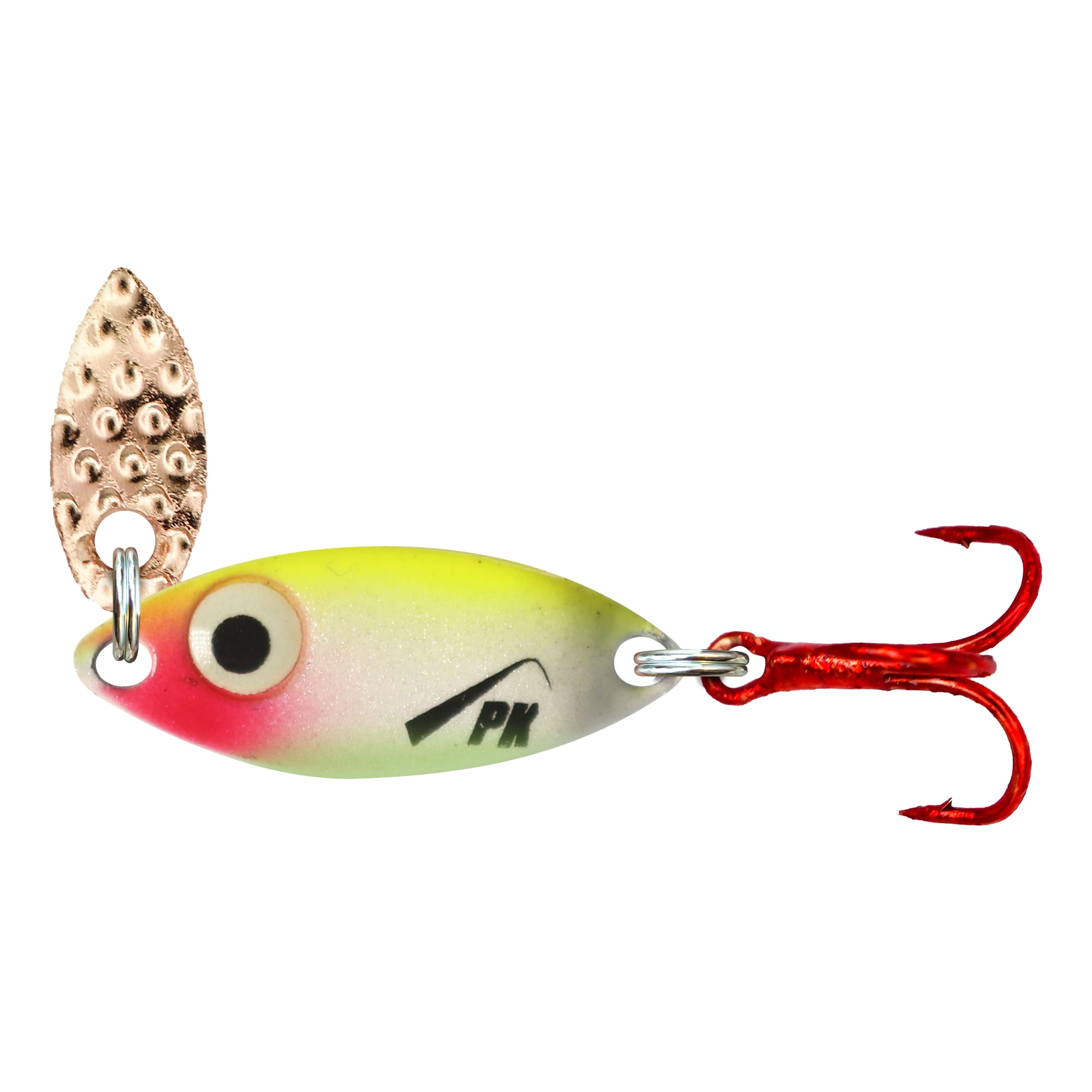 PK Predator Tungsten Flash Fishing Spoon - Pearl Chartreuse Glow,PK Predator Tungsten Flash Fishing Spoon - Pearl Chartreuse Glow