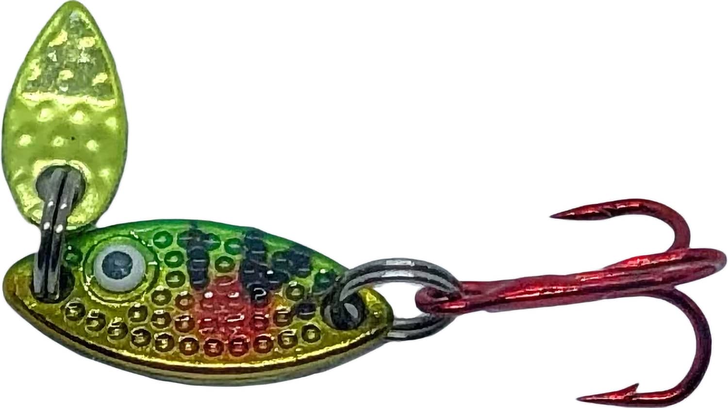 PK Predator Tungsten Flash Fishing Spoon - Perch Hologram,PK Predator Tungsten Flash Fishing Spoon - Perch Hologram