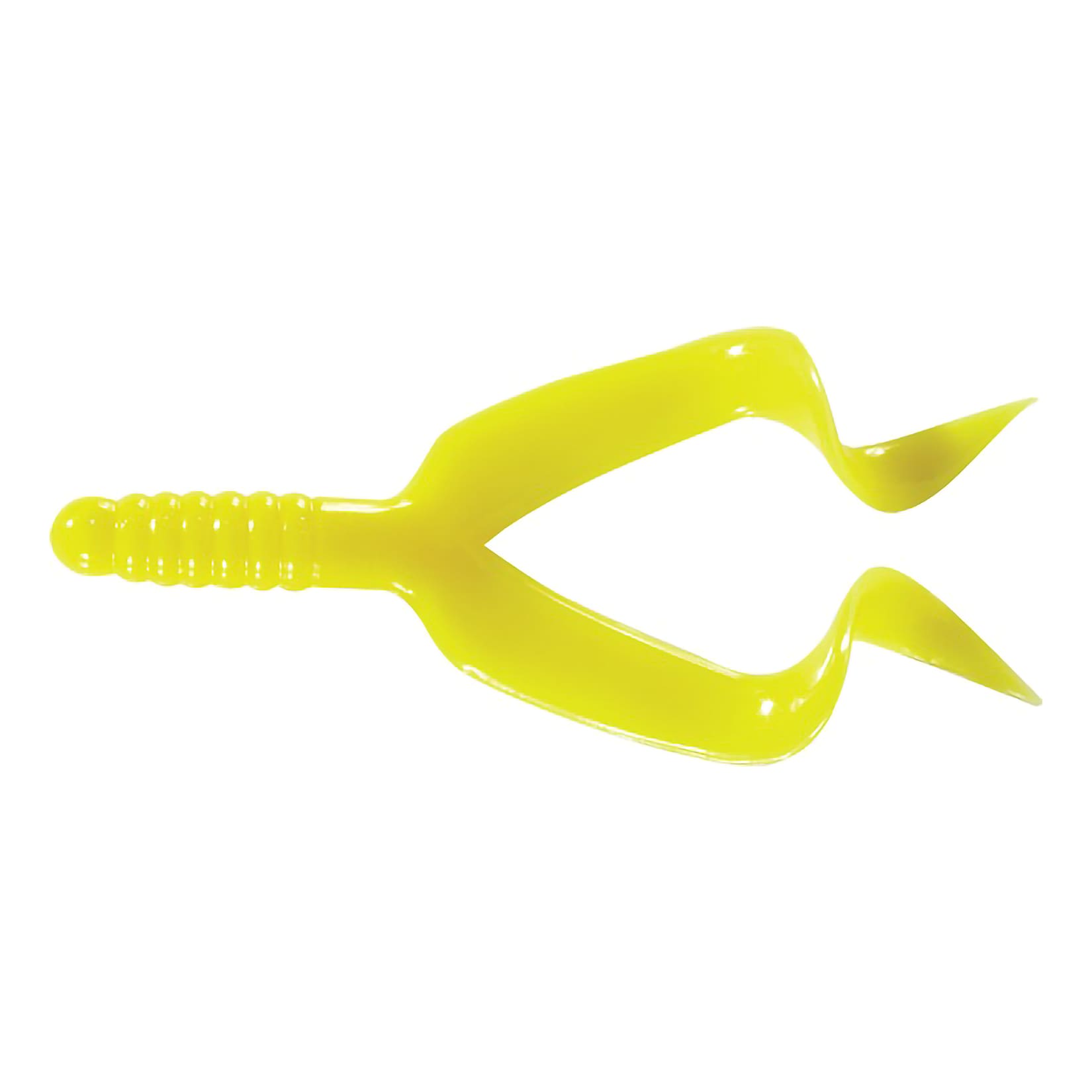 Mr. Twister Double Tail Lure – 10 Pack - Yellow
