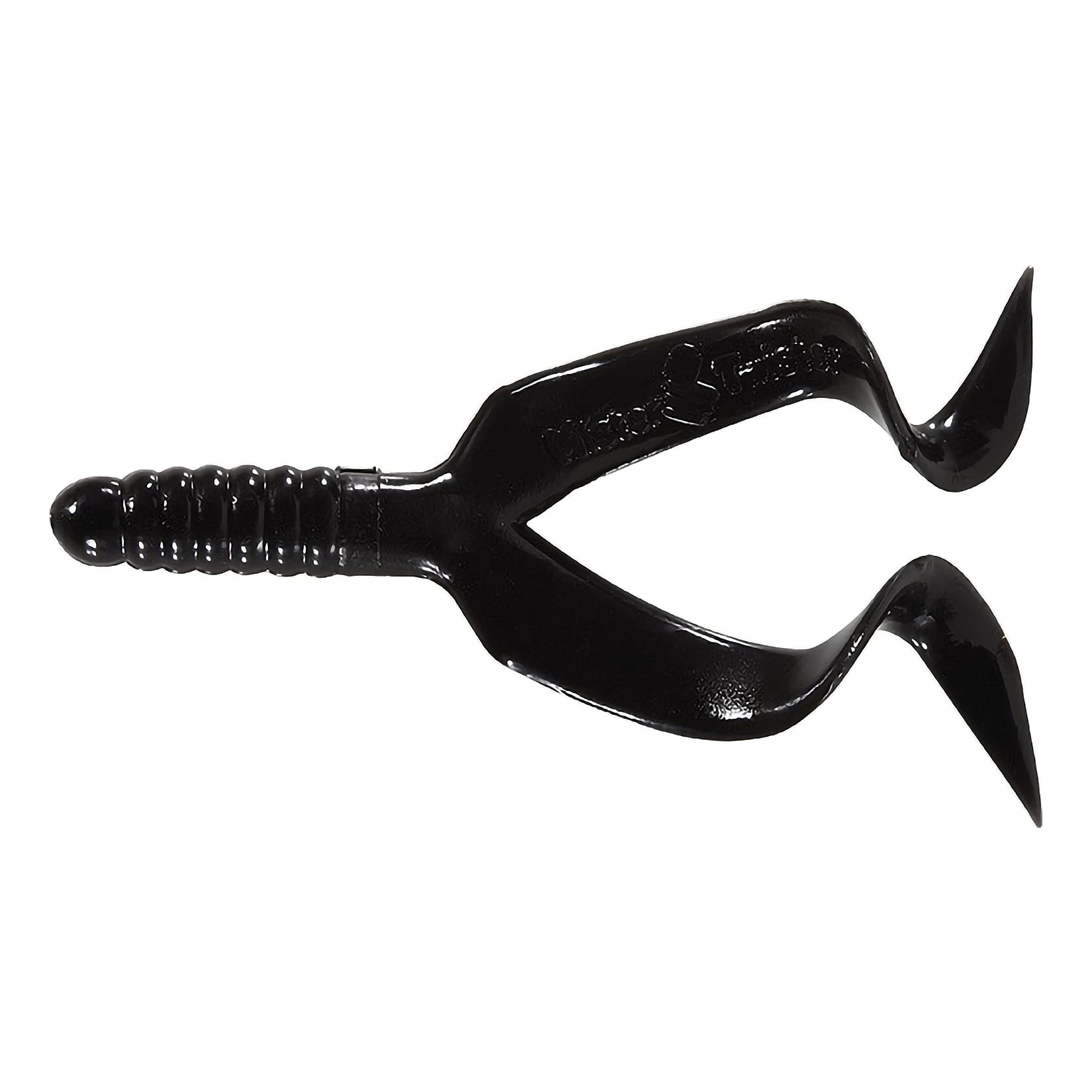 Mr. Twister Double Tail Lure – 10 Pack - Black
