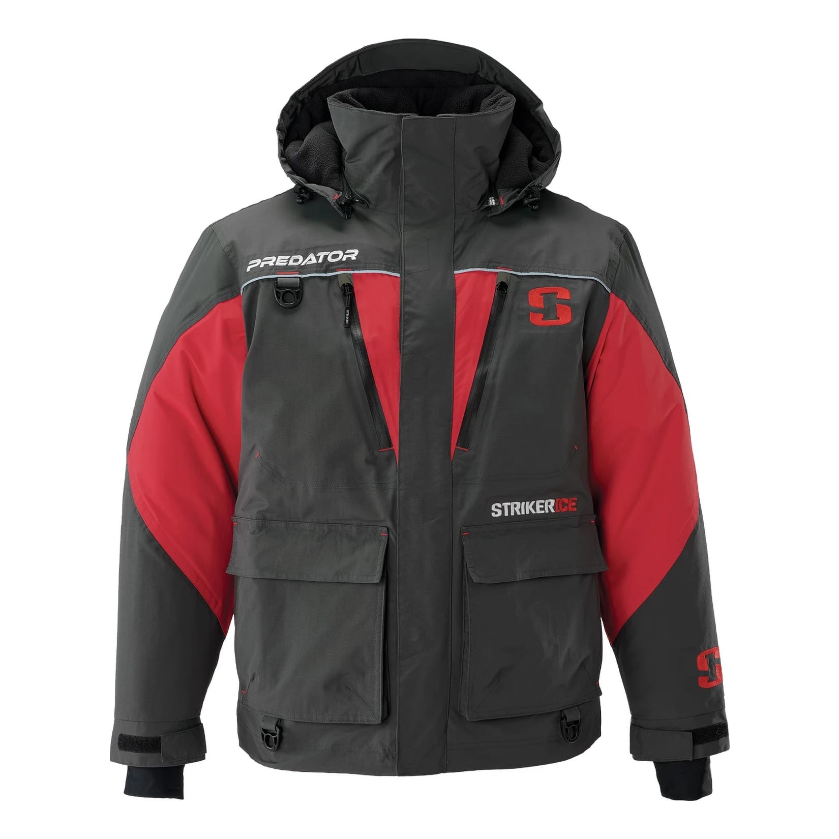 Striker® Men’s Predator Jacket - Charcoal/Red