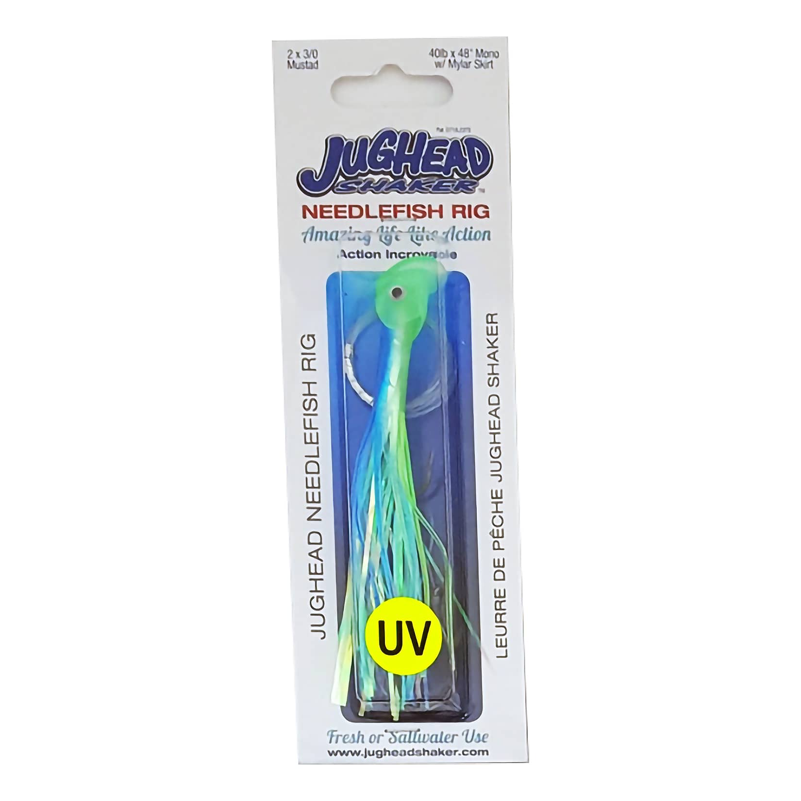 Jughead Needlefish Rig - Blue/Green