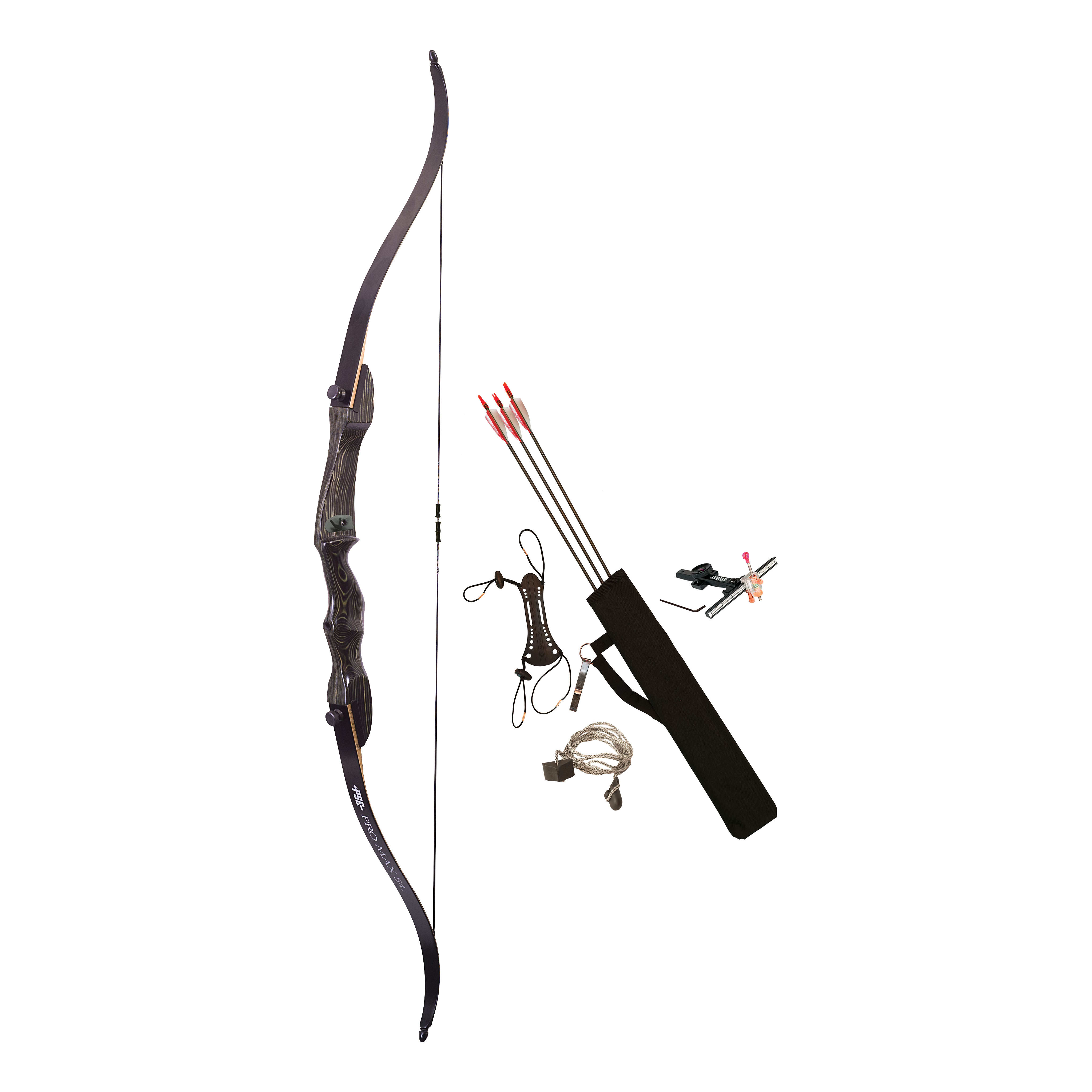 PSE Pro Max 54'' Recurve Bow Package