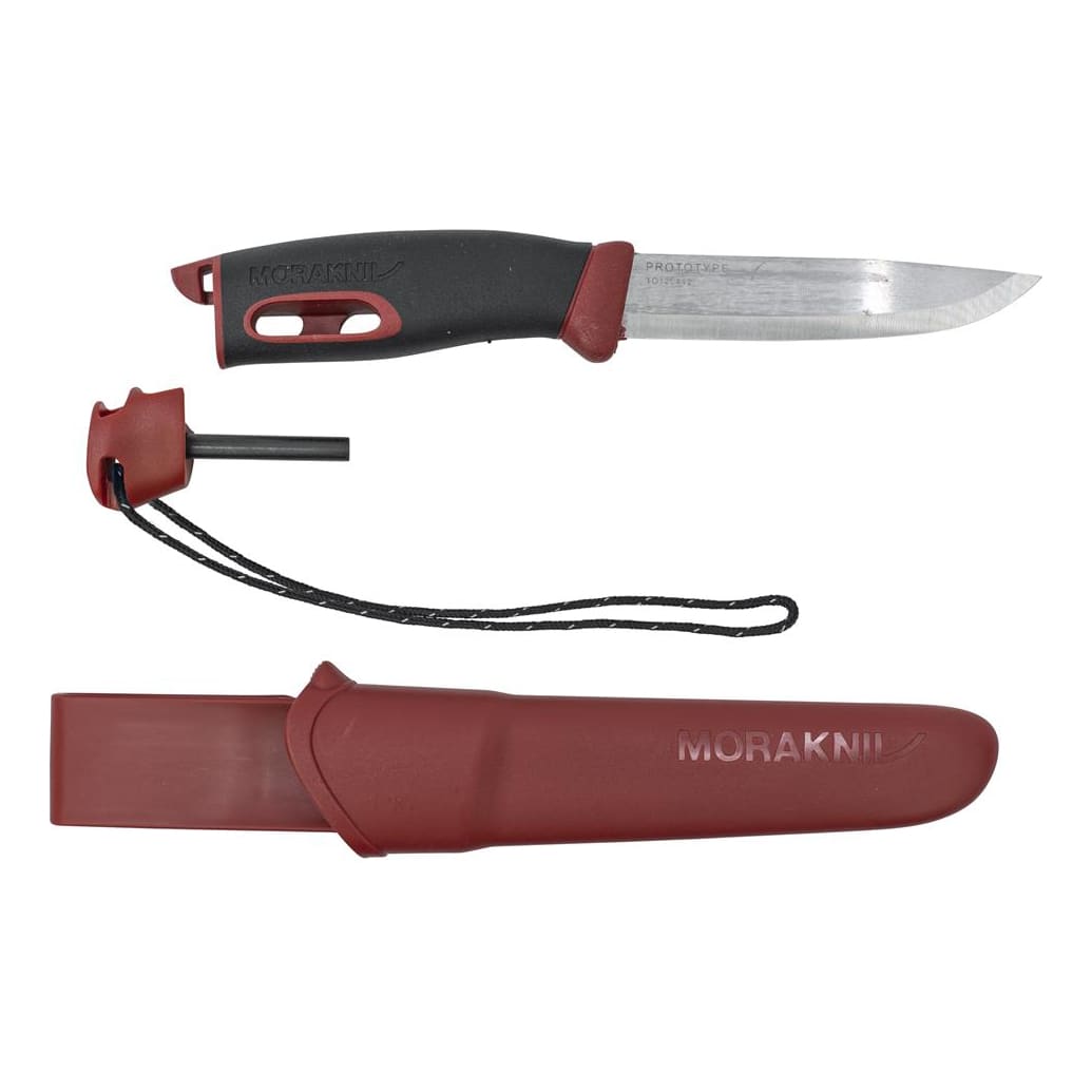 Morakniv Companion Spark Fixed Blade Knife - Red