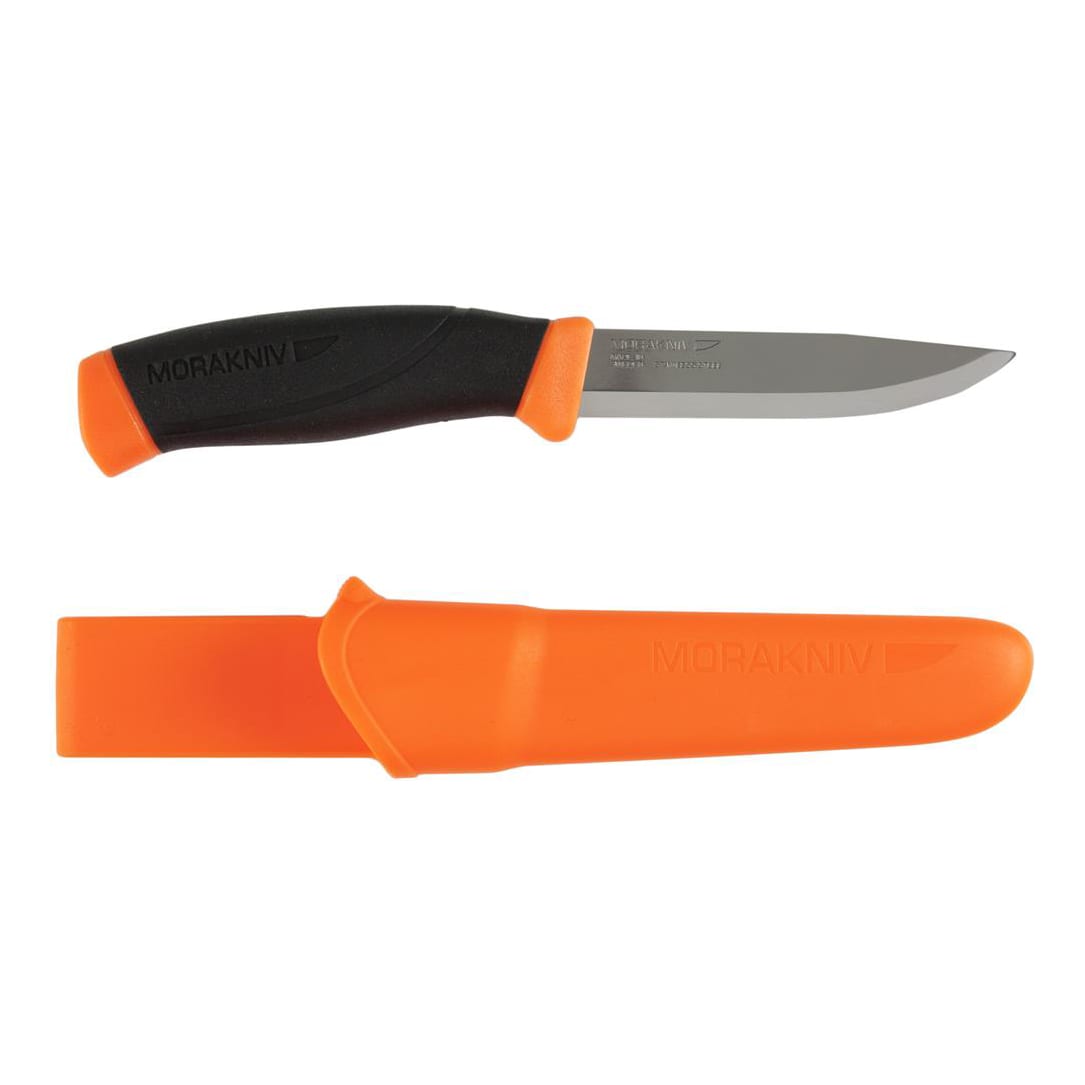 Morakniv Companion Fixed Blade Knife - Orange