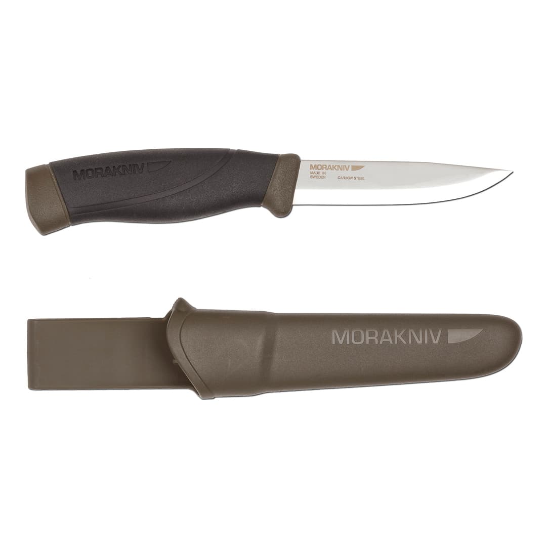 Morakniv Companion HD Fixed Blade Knife - Green