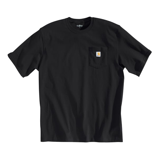 Carhartt® Men’s Short-Sleeve Workwear Pocket T-Shirt - Black