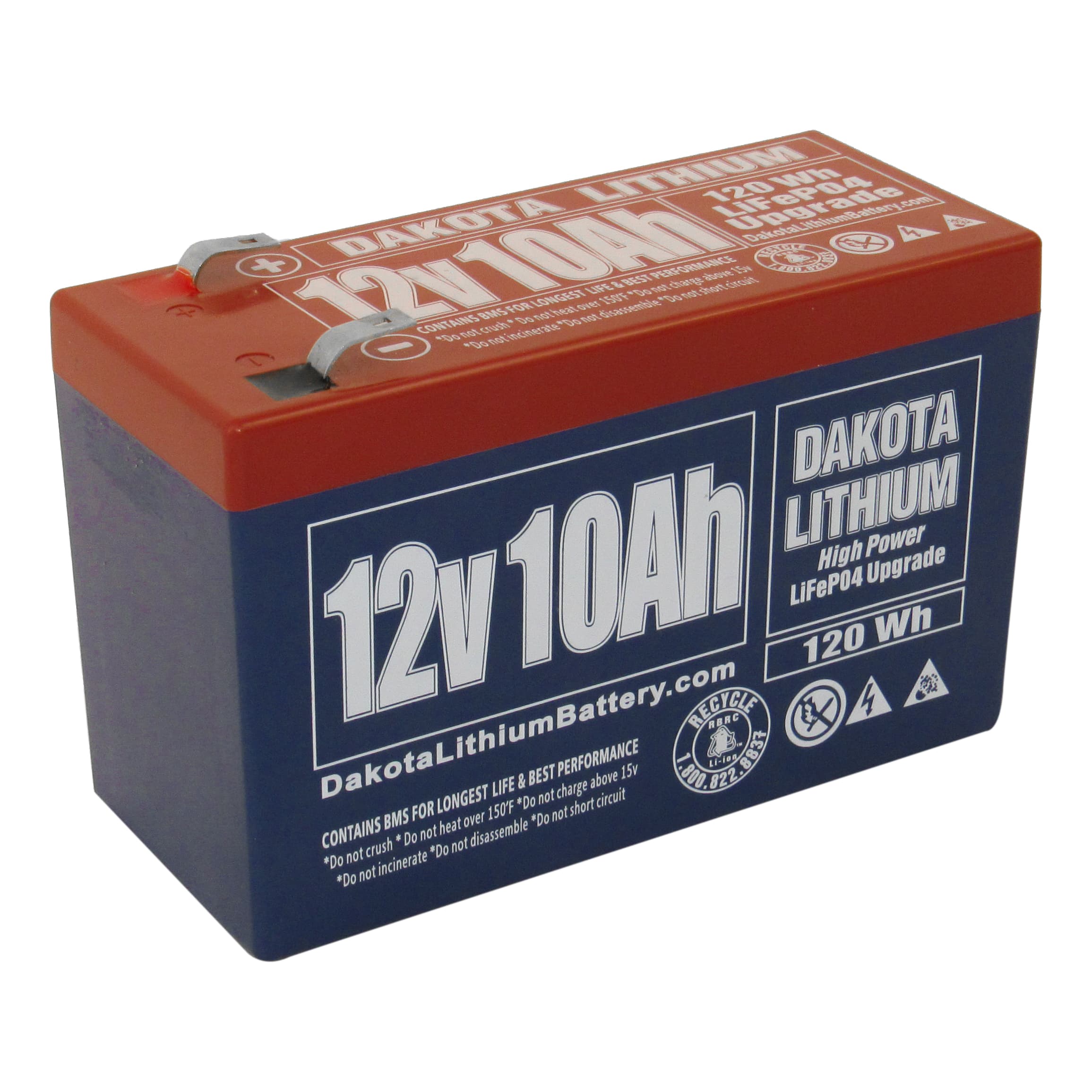 Dakota Lithium 12-Volt 10 AH Battery