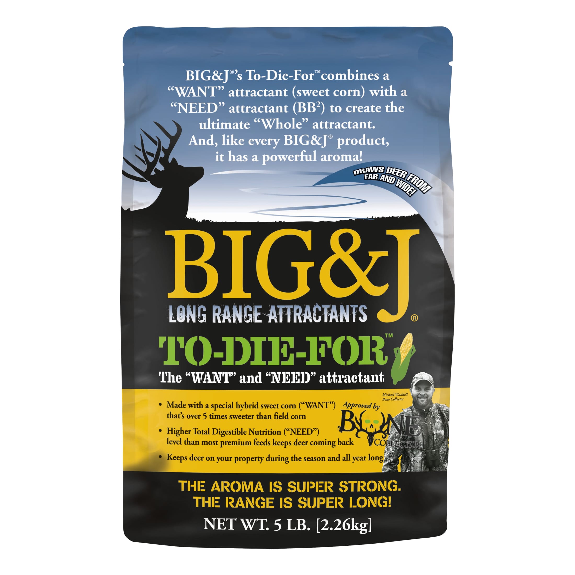 Big & J To Die For Attractant - 5 lb.
