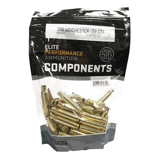 Sig Sauer® Component Elite Performance Brass - .308 Winchester
