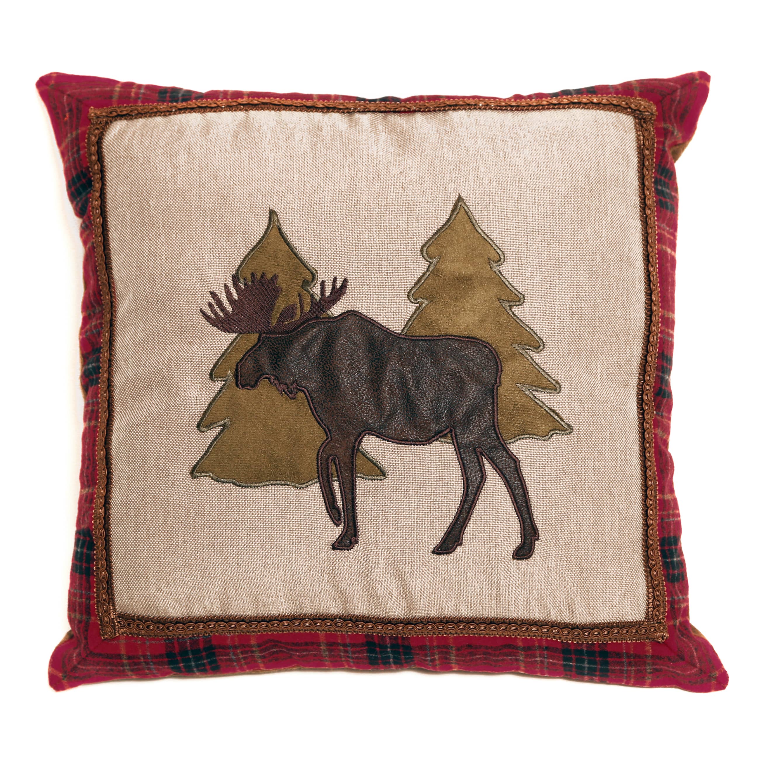 Carstens Moose and Trees Pillow