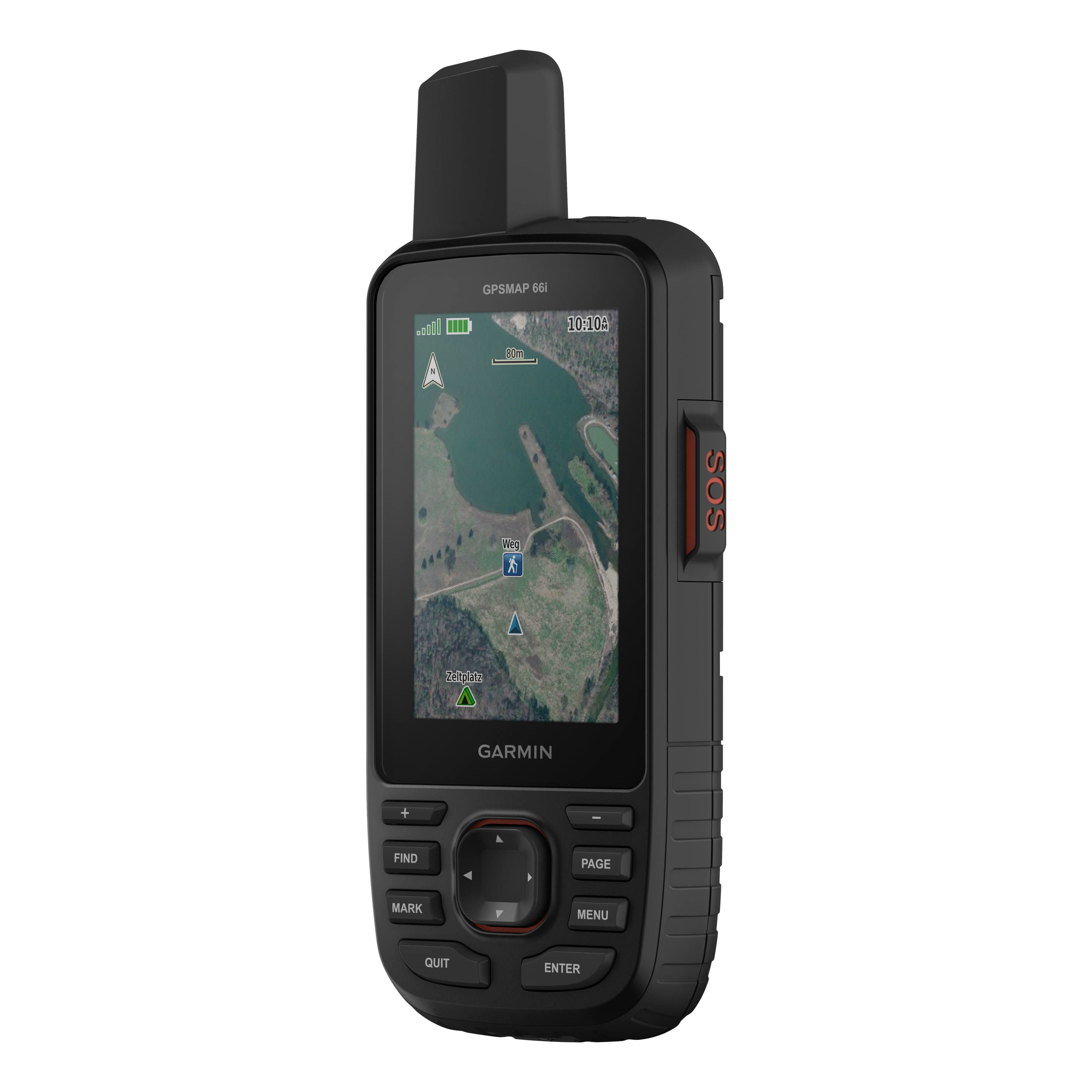 Garmin® GPSMAP® 66i Handheld GPS - angle view