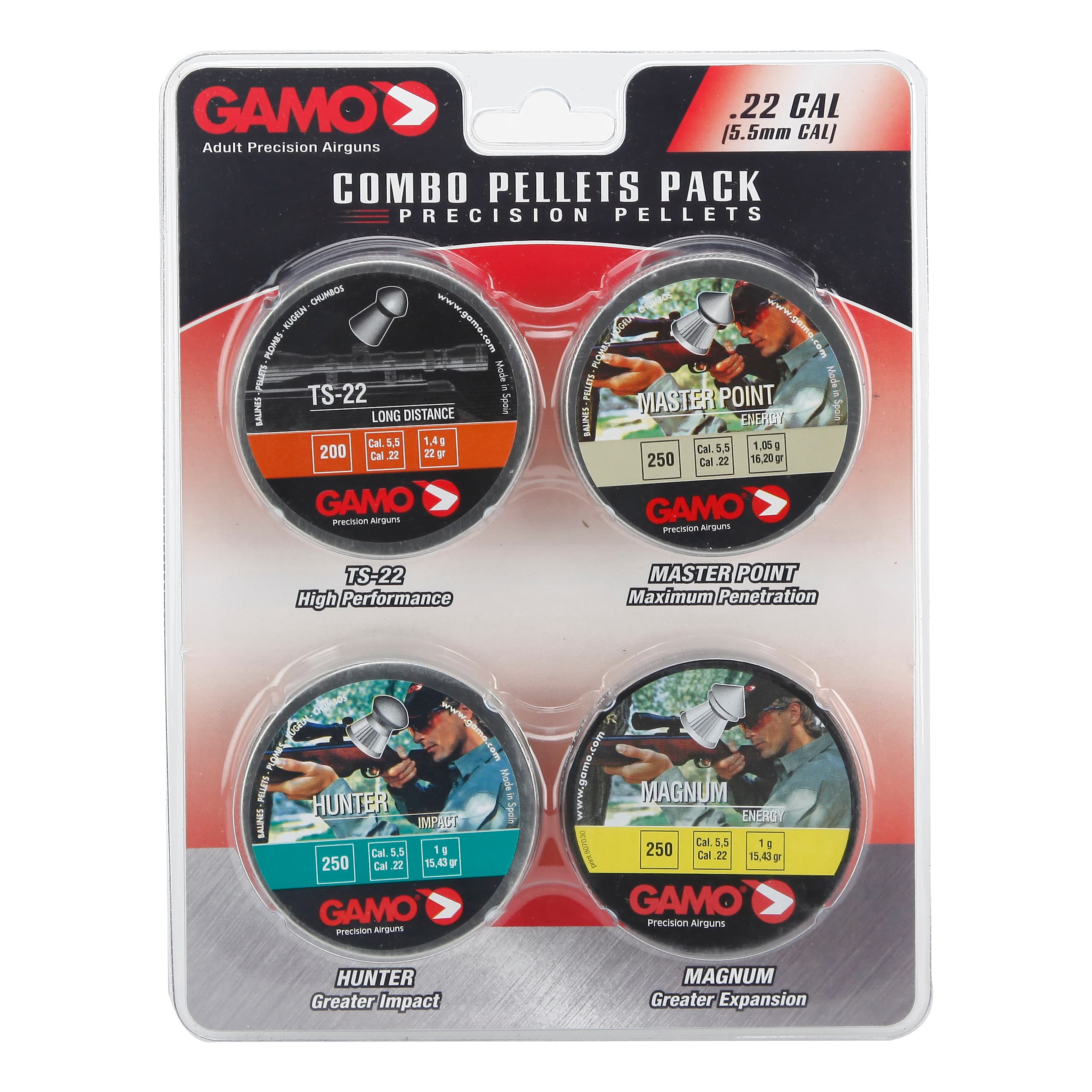 Gamo® 1,000 Pack .22 Assorted Pellets