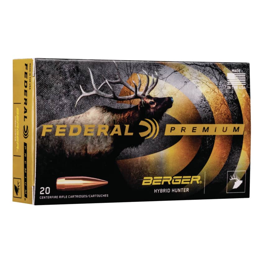 Federal® Berger® Hybrid Hunter Ammunition