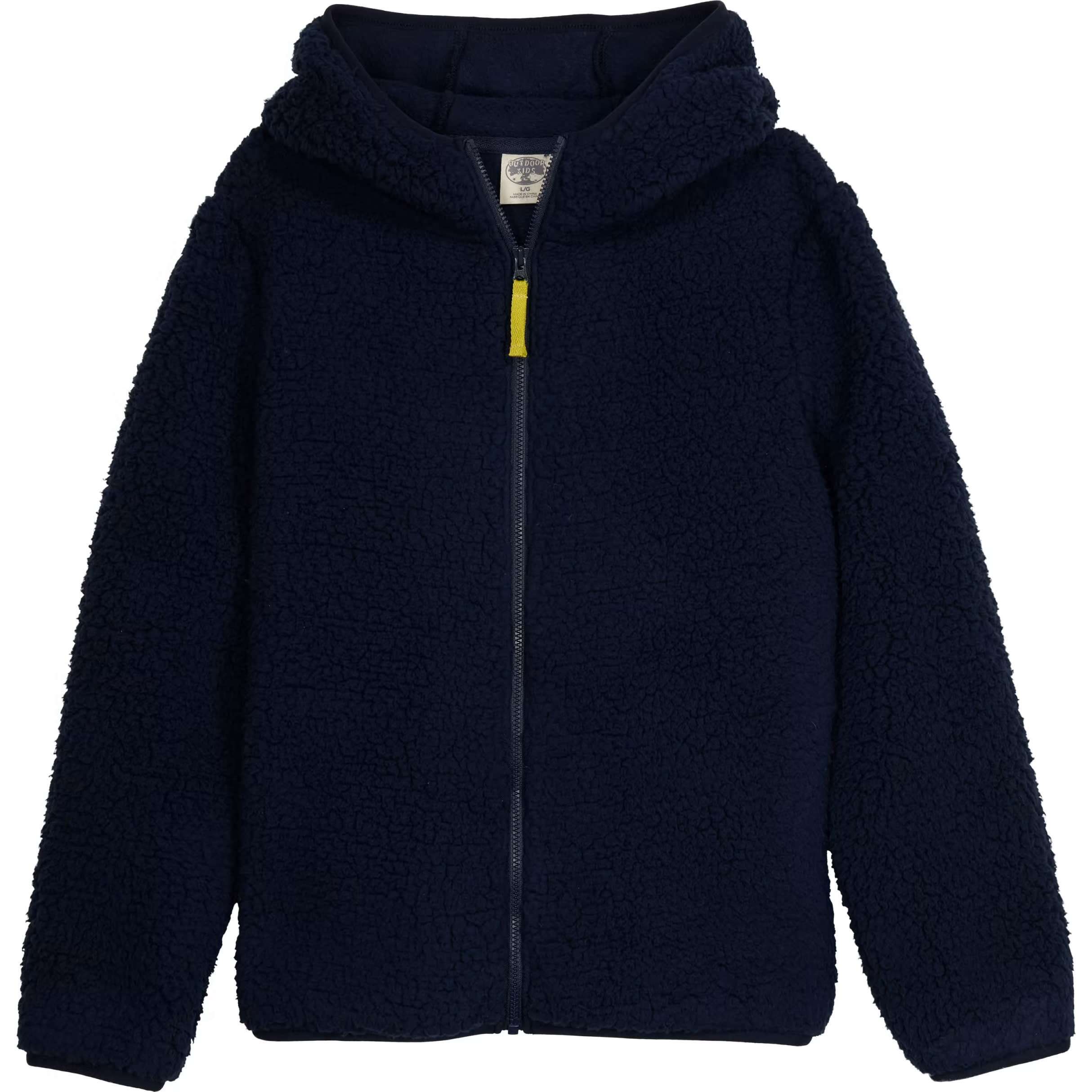 Outdoor Kids® Toddlers’/Boys’ Cozy Fleece Full-Zip Hooded Jacket