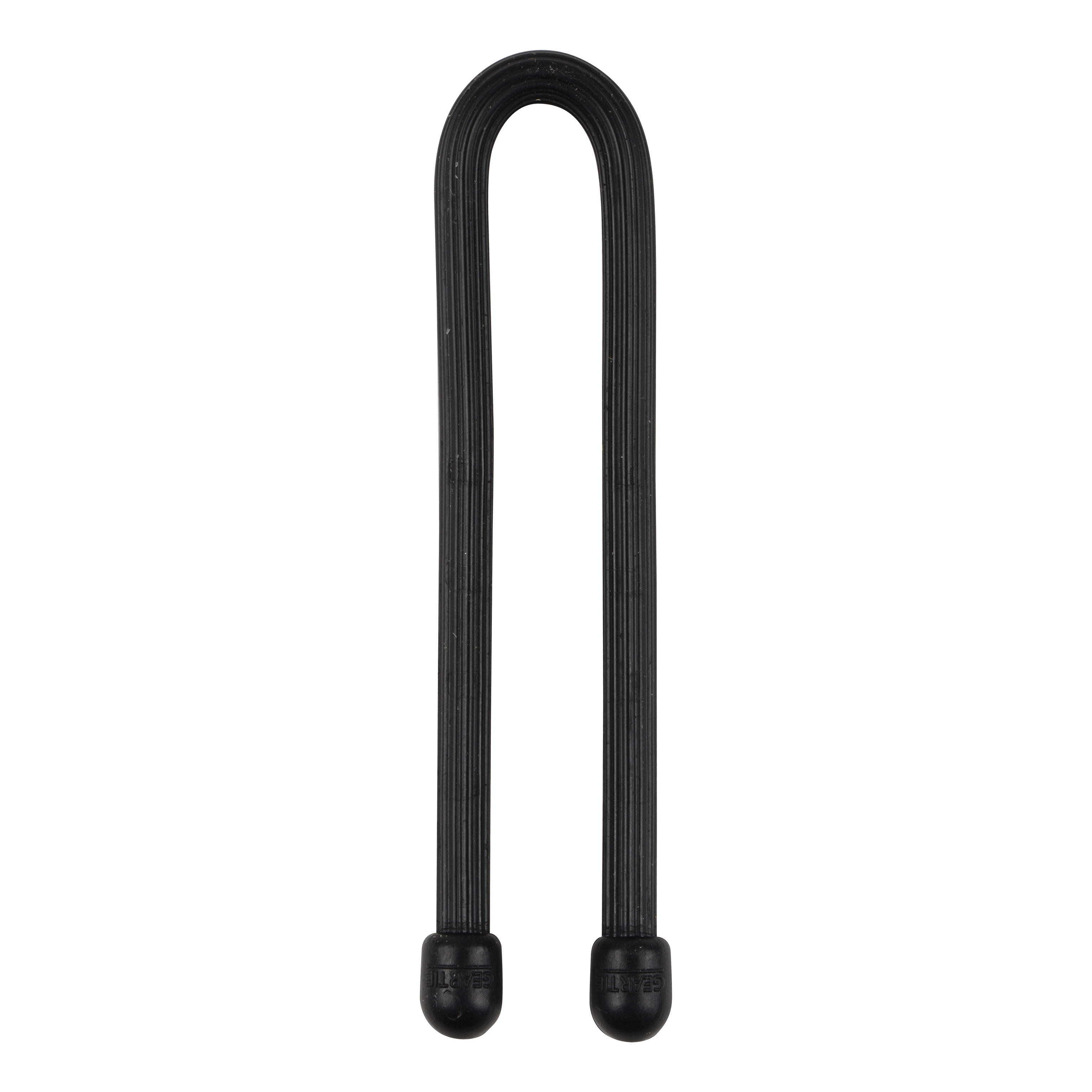 Nite Ize Gear Tie® Reusable Rubber Twist Tie™ 6" - 2 Pack - Black