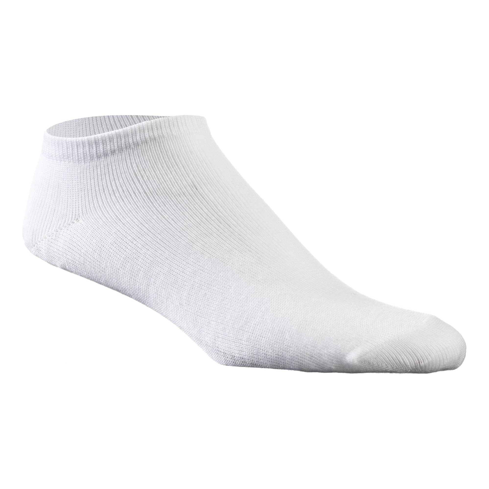 Natural Reflections® Women’s No-Show Socks – 6-Pair Pack - White