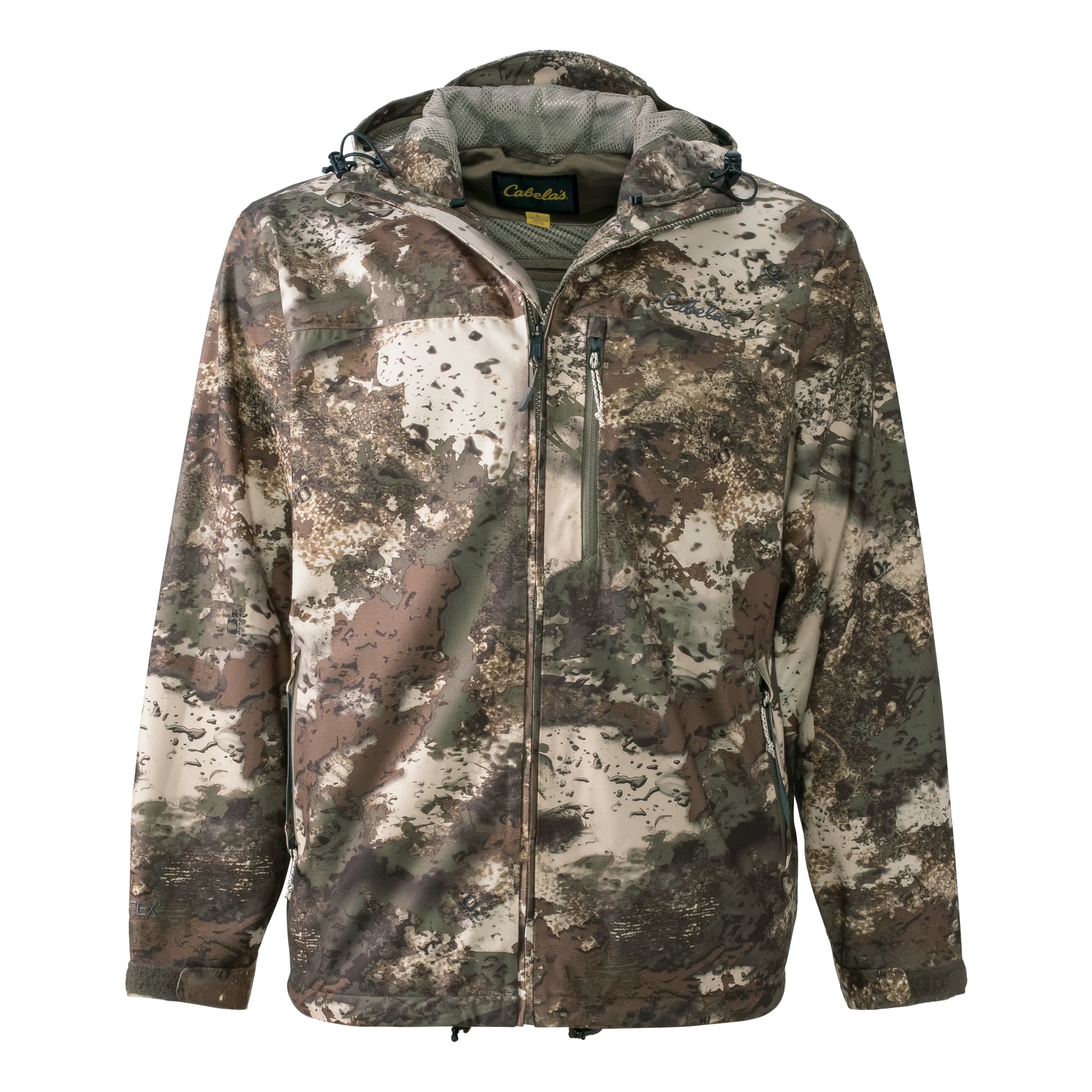 Cabela’s Men’s MT050® Quiet Pack™ Rain Jacket - Cabela's O2™ Octane