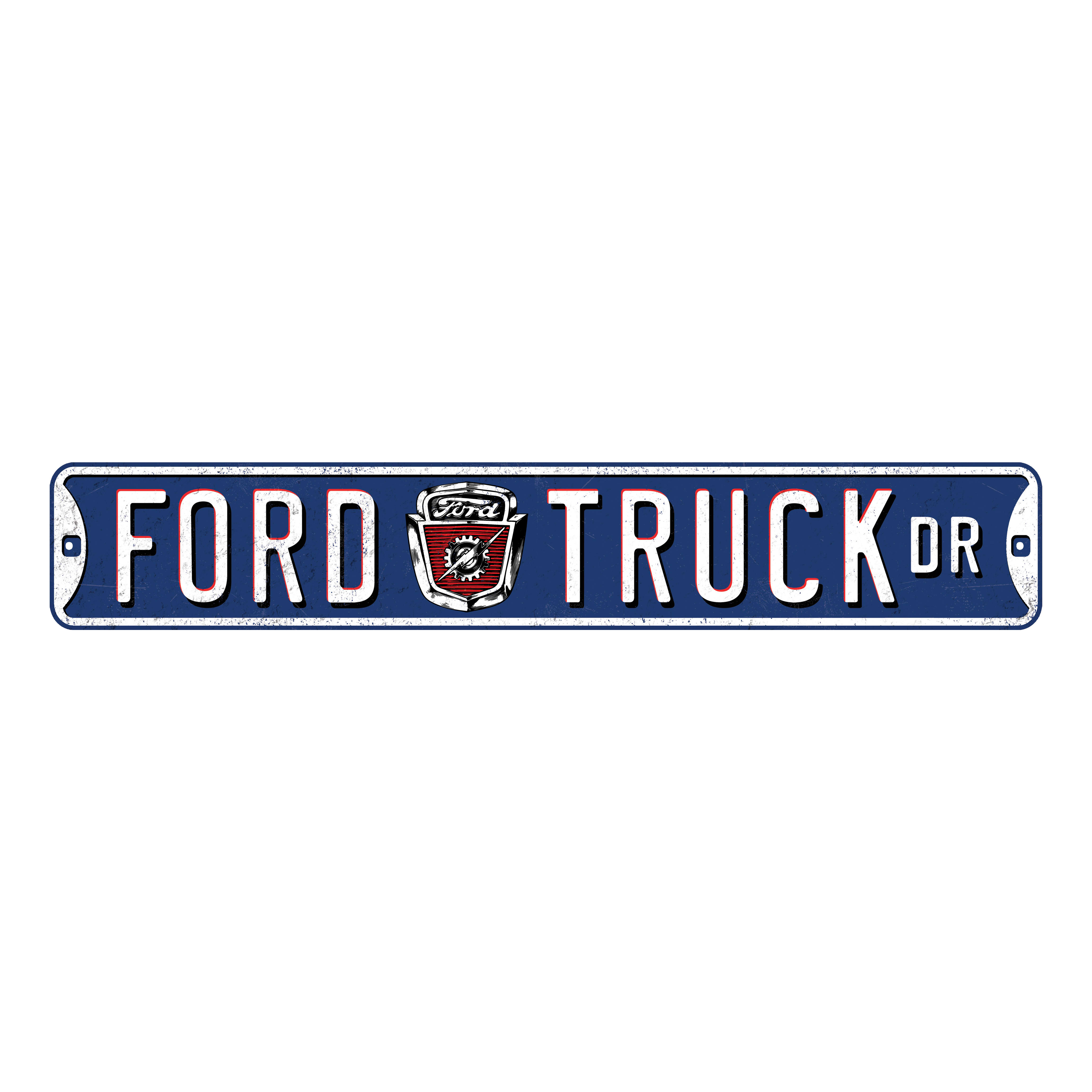 Open Road Brands Ford Truck Drive Street Sign